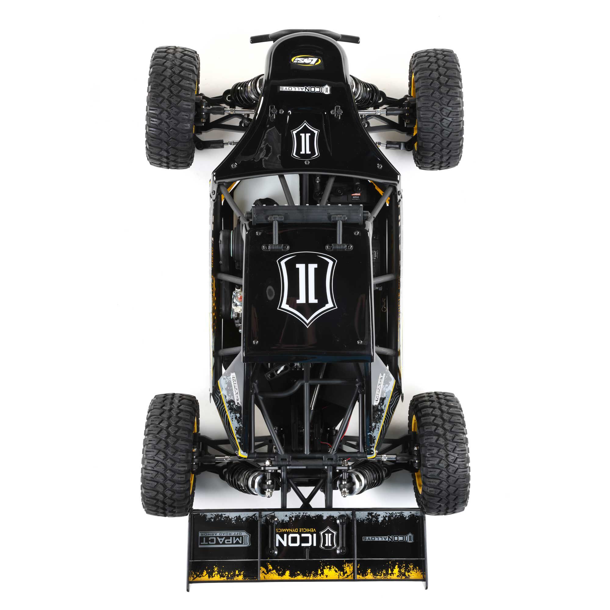 Losi 1/5 DBXL 2.0 Icon 4X4 RTR Gas Desert Buggy, Black