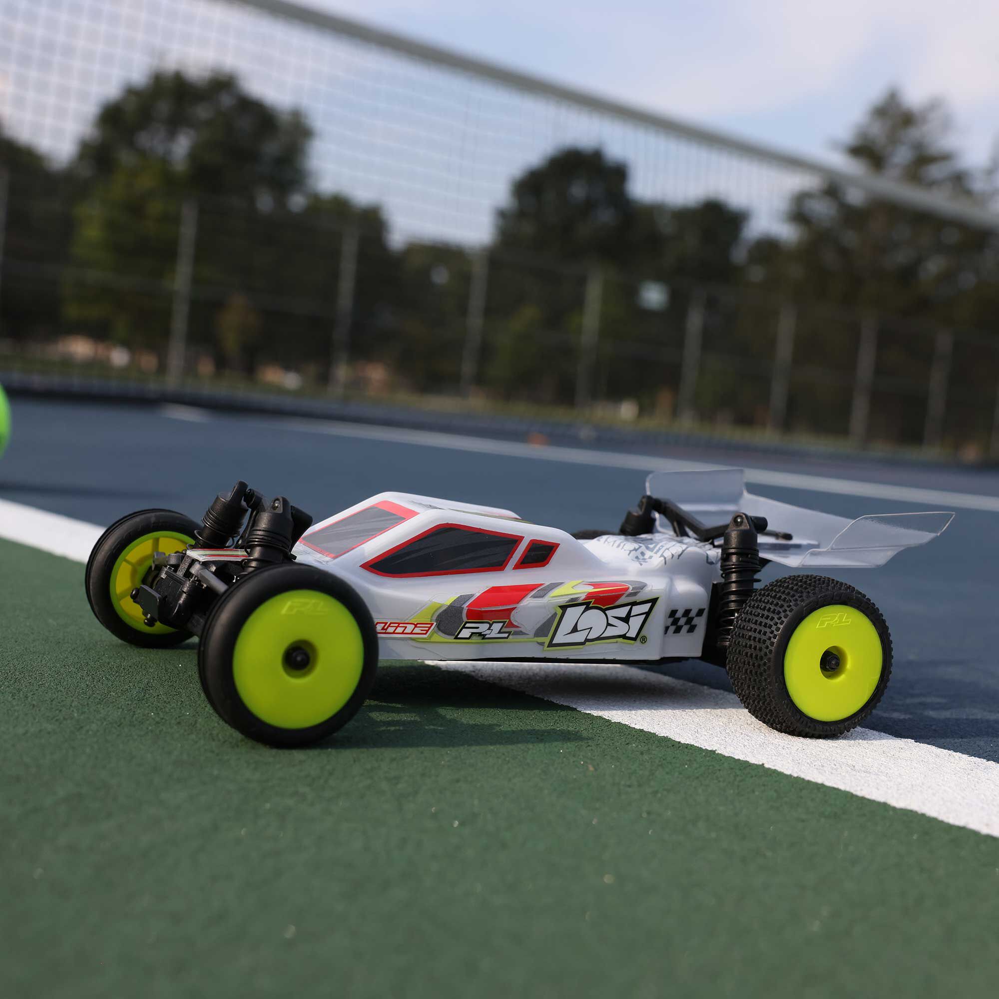 Losi 1/24 Micro-B 2S 2WD RTR Race Buggy (Battery & Charger Included), White
