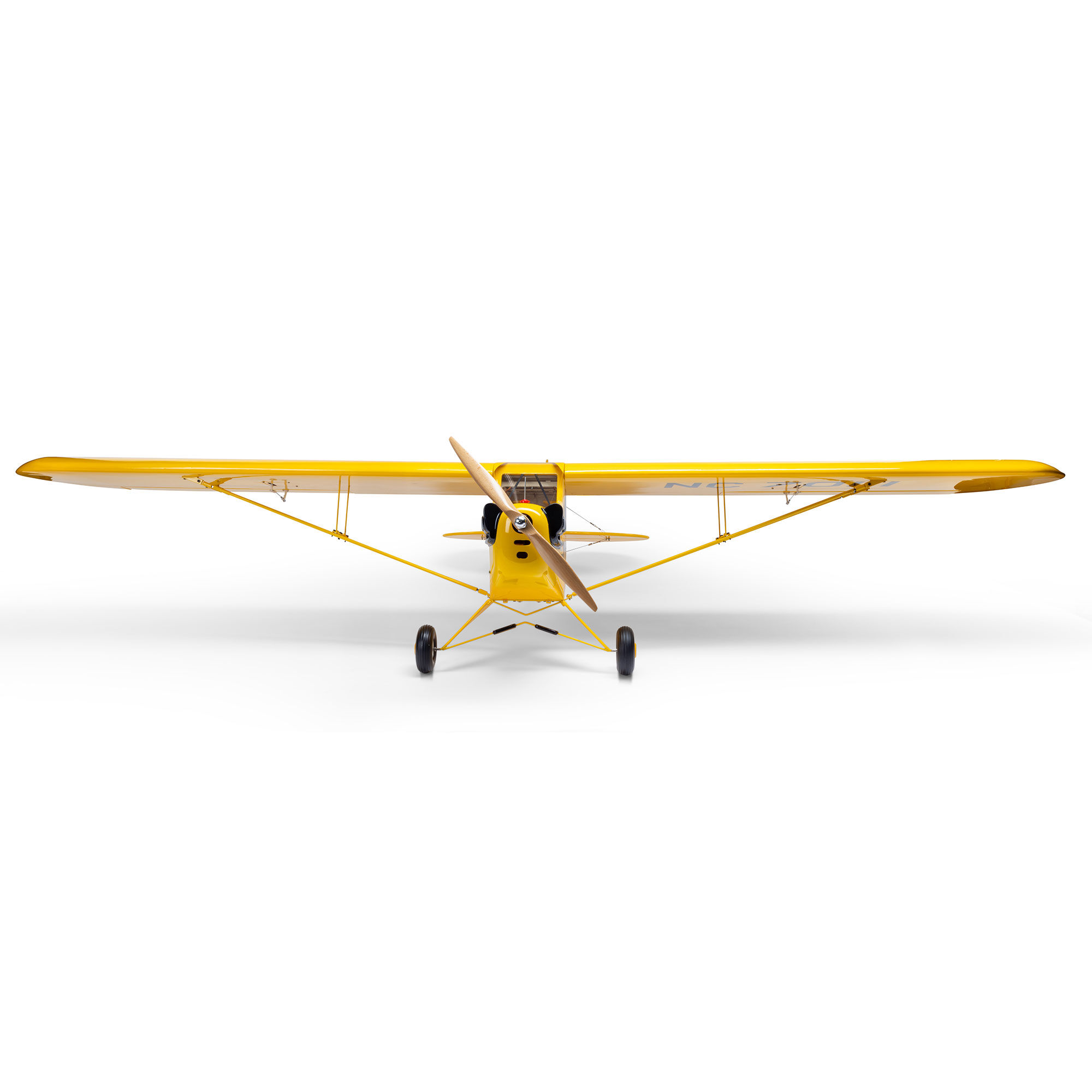Hangar 9 J-3 Cub 10cc EP PNP, 82.5" with Receiver and Battery Combo