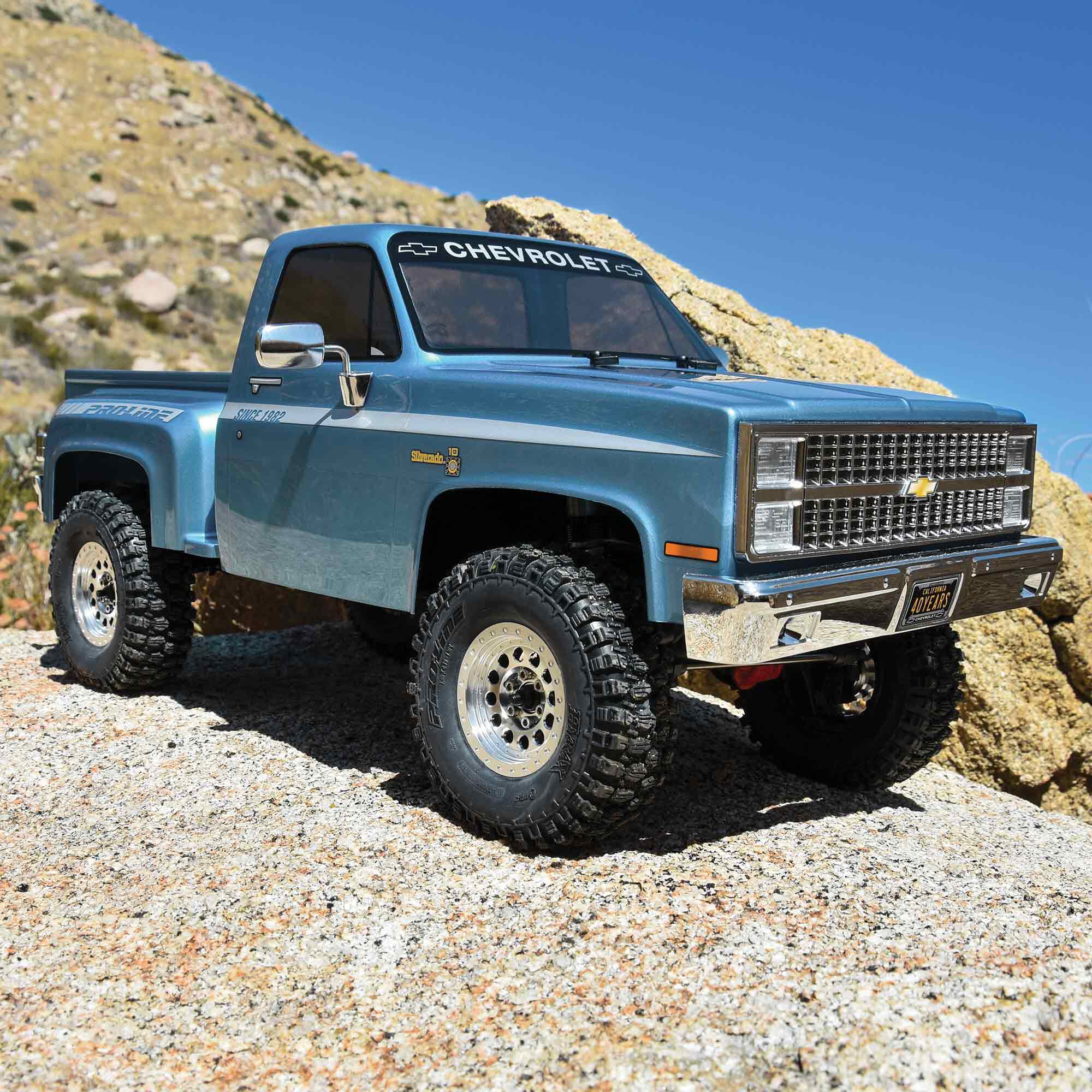 Axial 1/10 SCX10 III Pro-Line 1982 Chevy K10 4X4 Rock Crawler Brushed RTR
