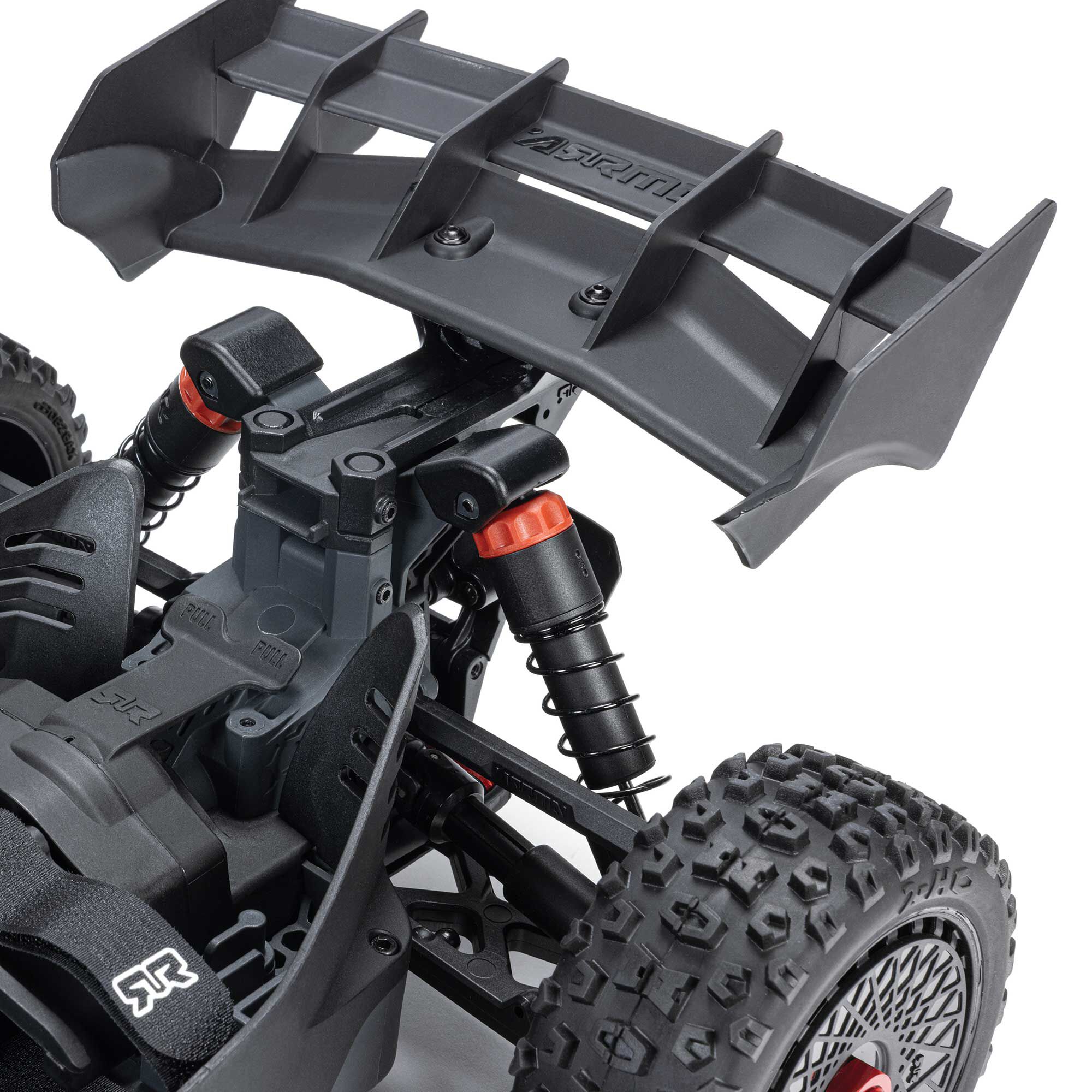 ARRMA 1/8 TYPHON MEGA 665 4X4 RTR Brushed Buggy, Blue