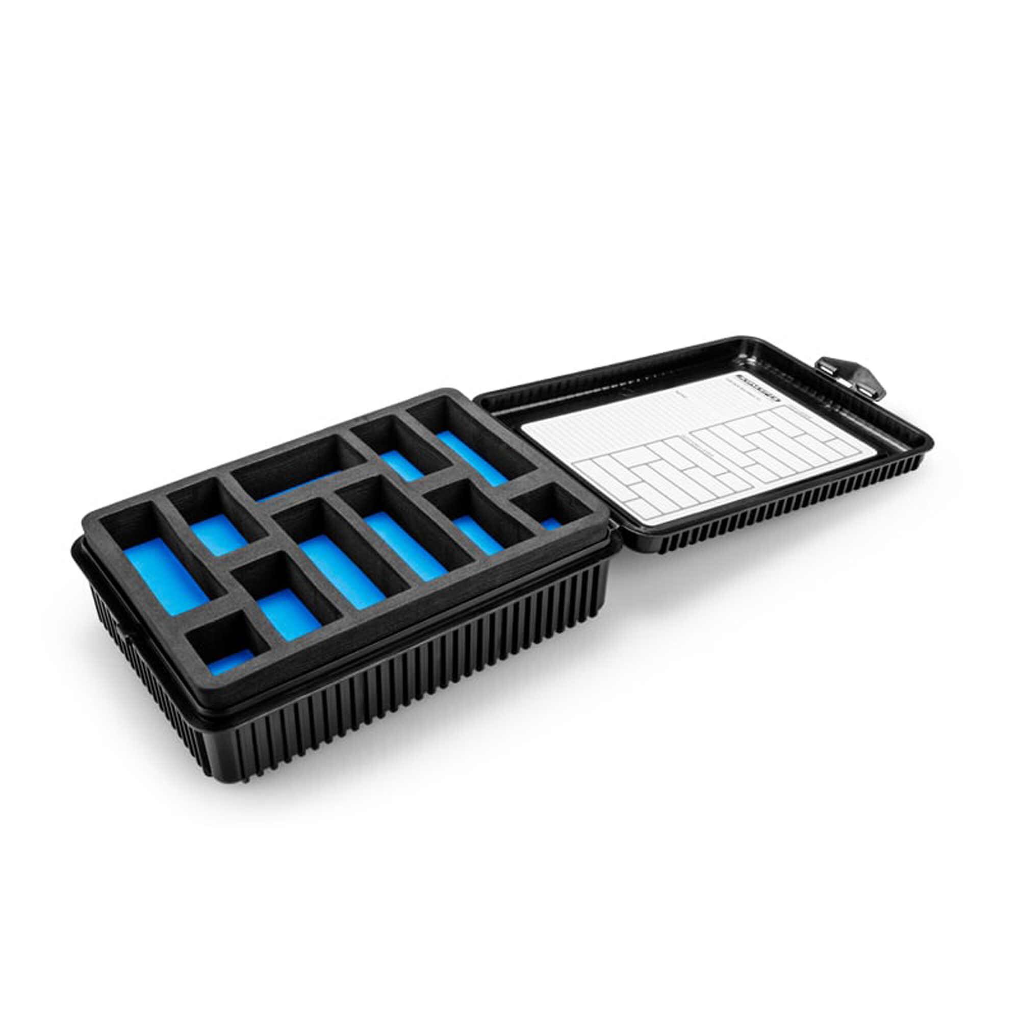 JConcepts, Inc. 1/10th Double Decker Spring Box with Foam Inserts, Black