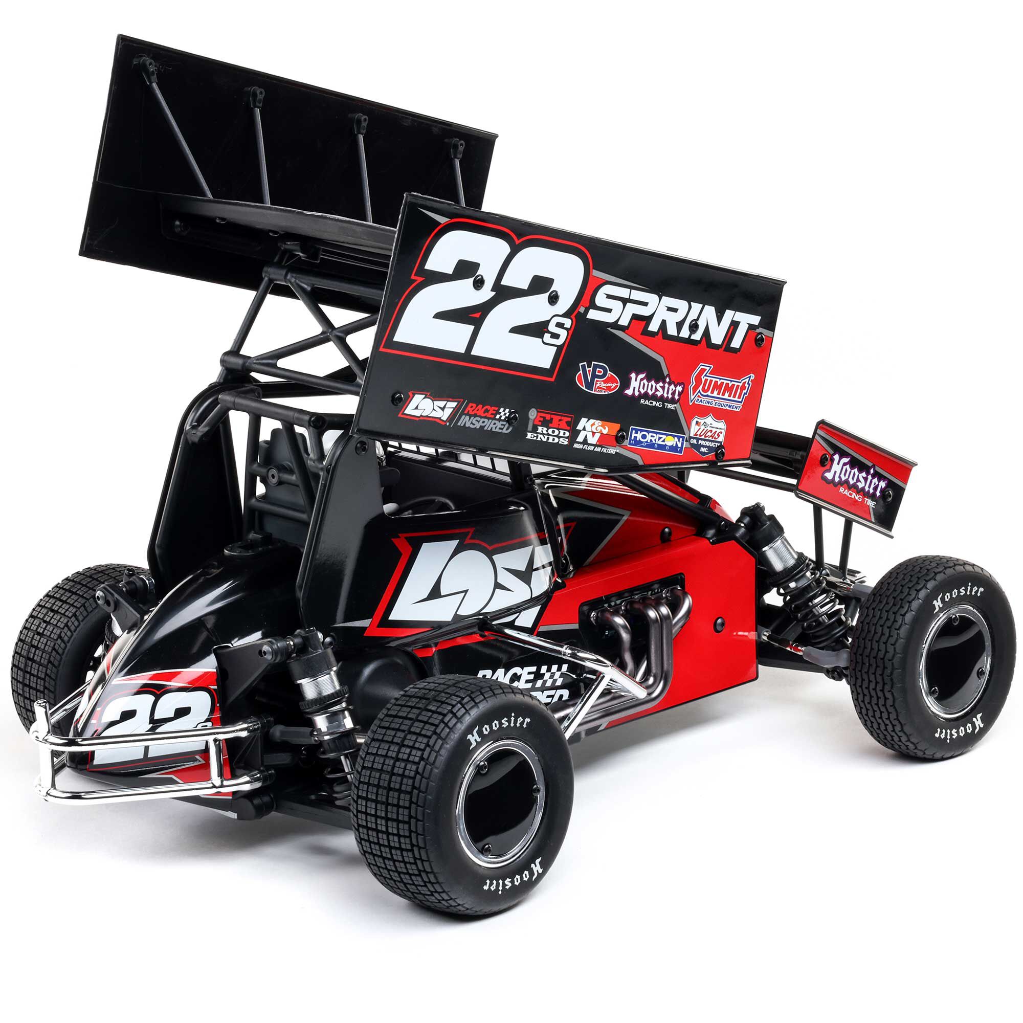 Losi 1/10 22S Sprint 2WD Brushless RTR (Battery & Charger Included), Red