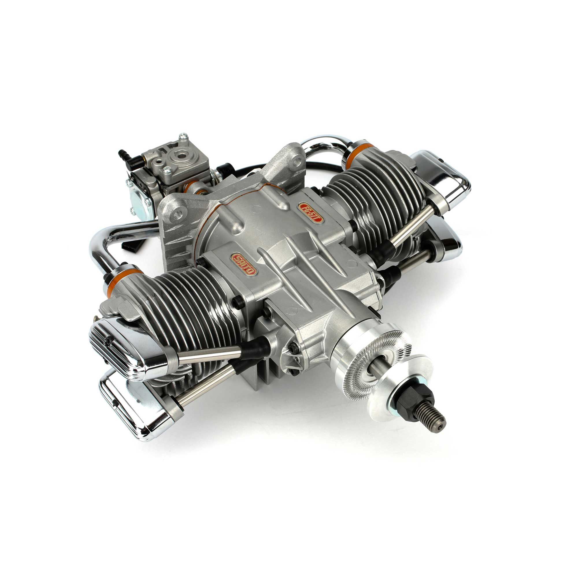 Saito Engines 57cc Gas Twin Engine 4-Stroke: BT