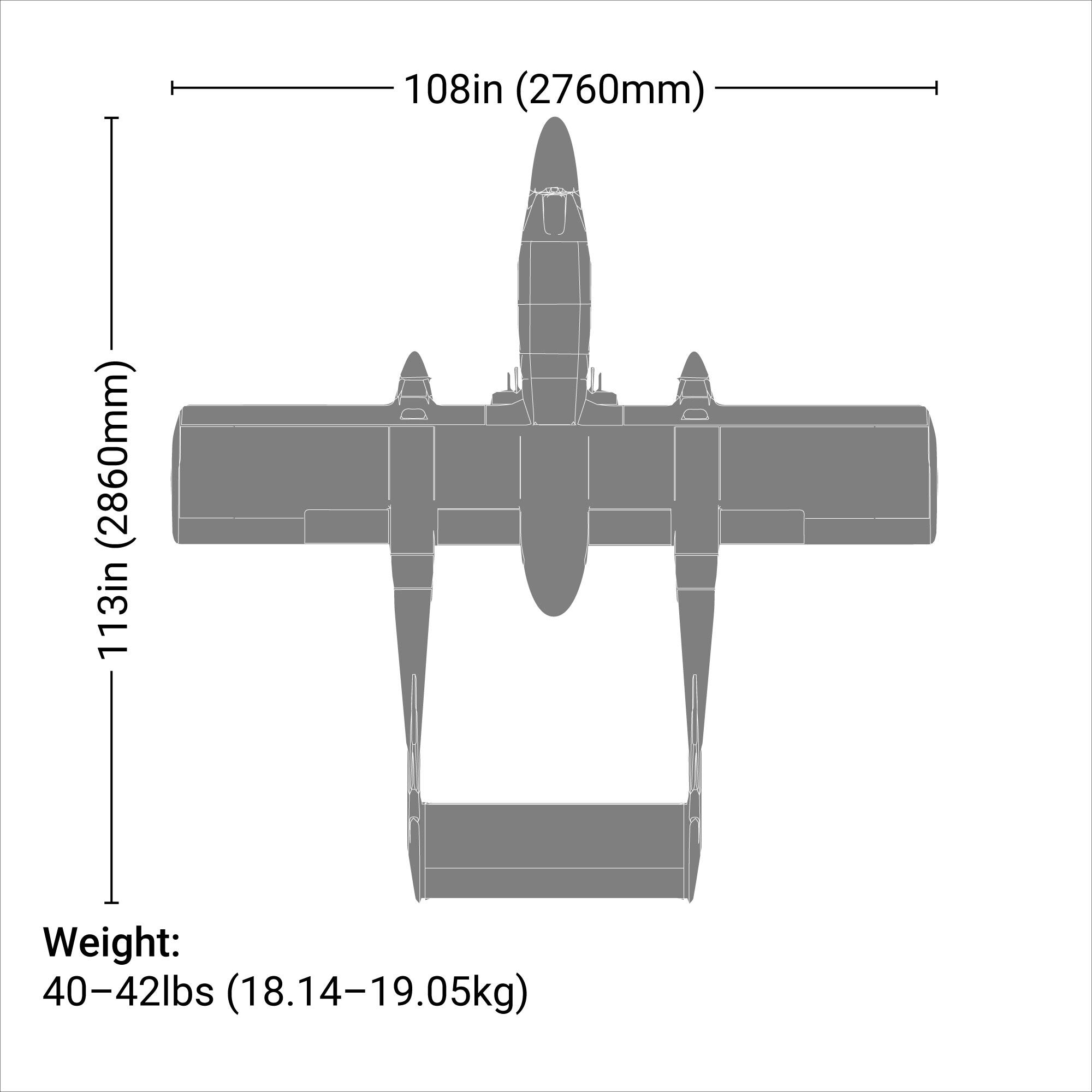 Hangar 9 OV-10 Bronco 30cc ARF, 108"