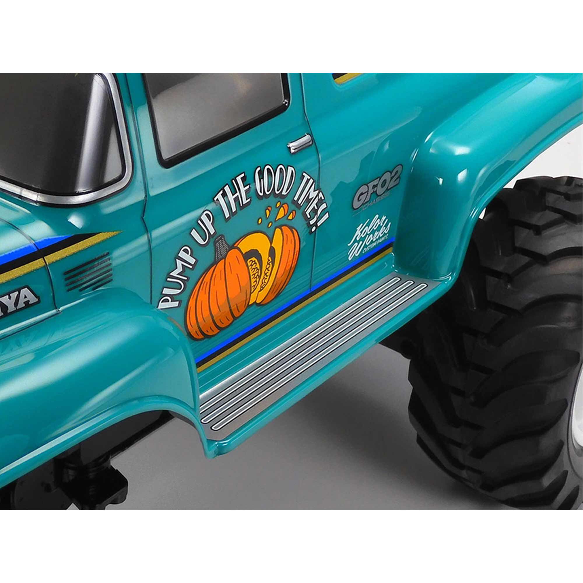 Tamiya 1/10 R/C Squash Van (Green & White Painted Body) (GF-02)