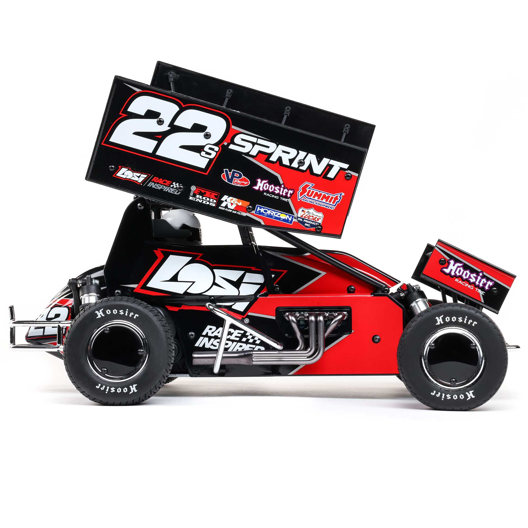 Losi 1/10 22S Sprint 2WD Brushless RTR (Battery & Charger Included), Red