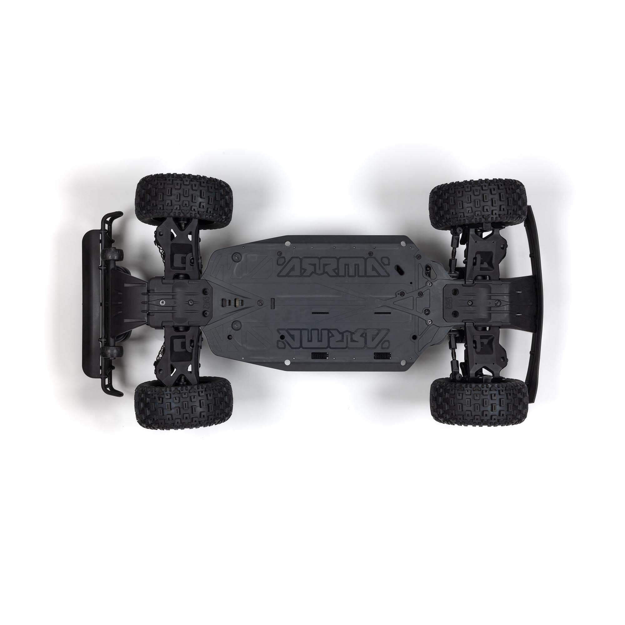 ARRMA 1/8 MOJAVE 4S 4X4 RTR Brushless Desert Truck, White/Red