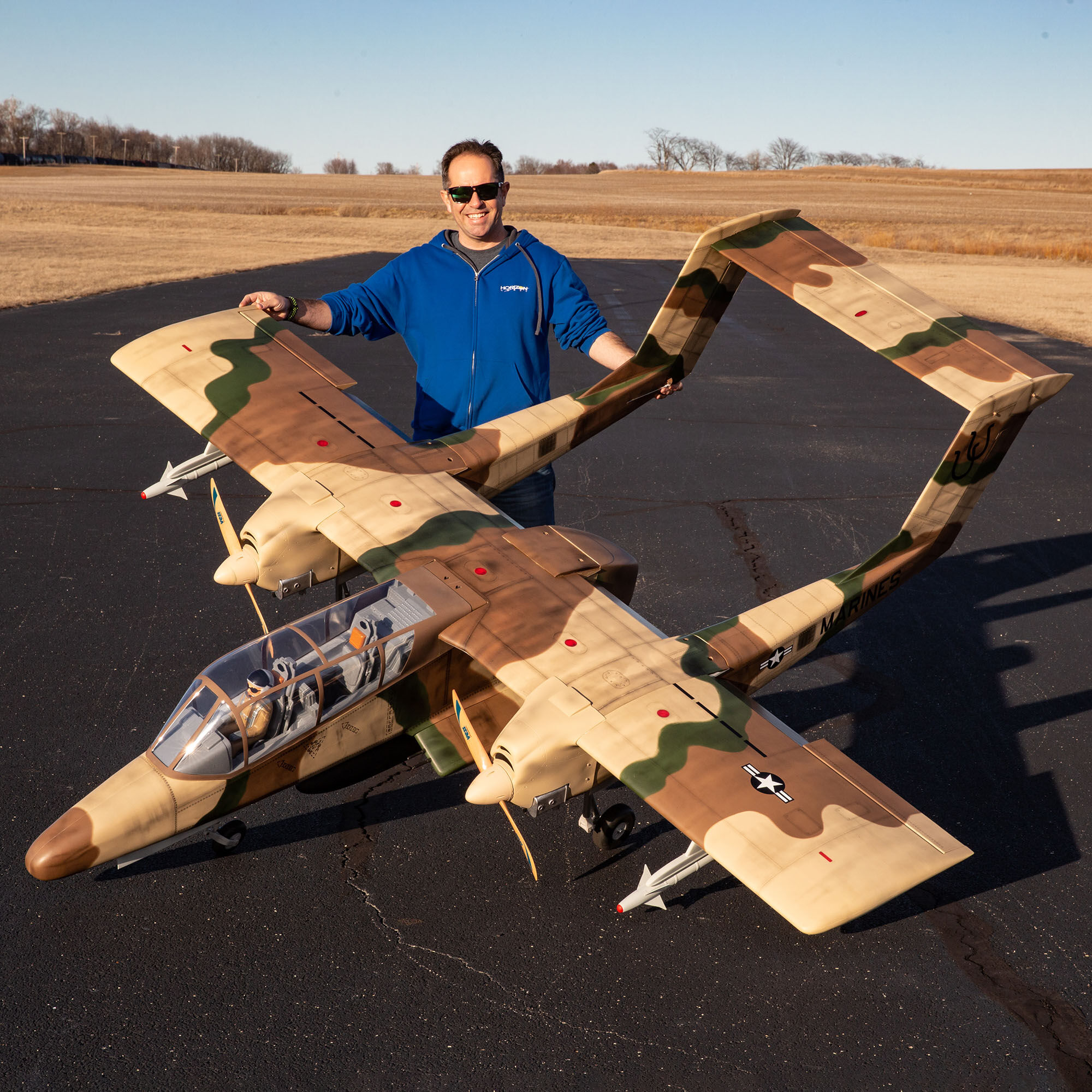 Hangar 9 OV-10 Bronco 30cc ARF, 108"