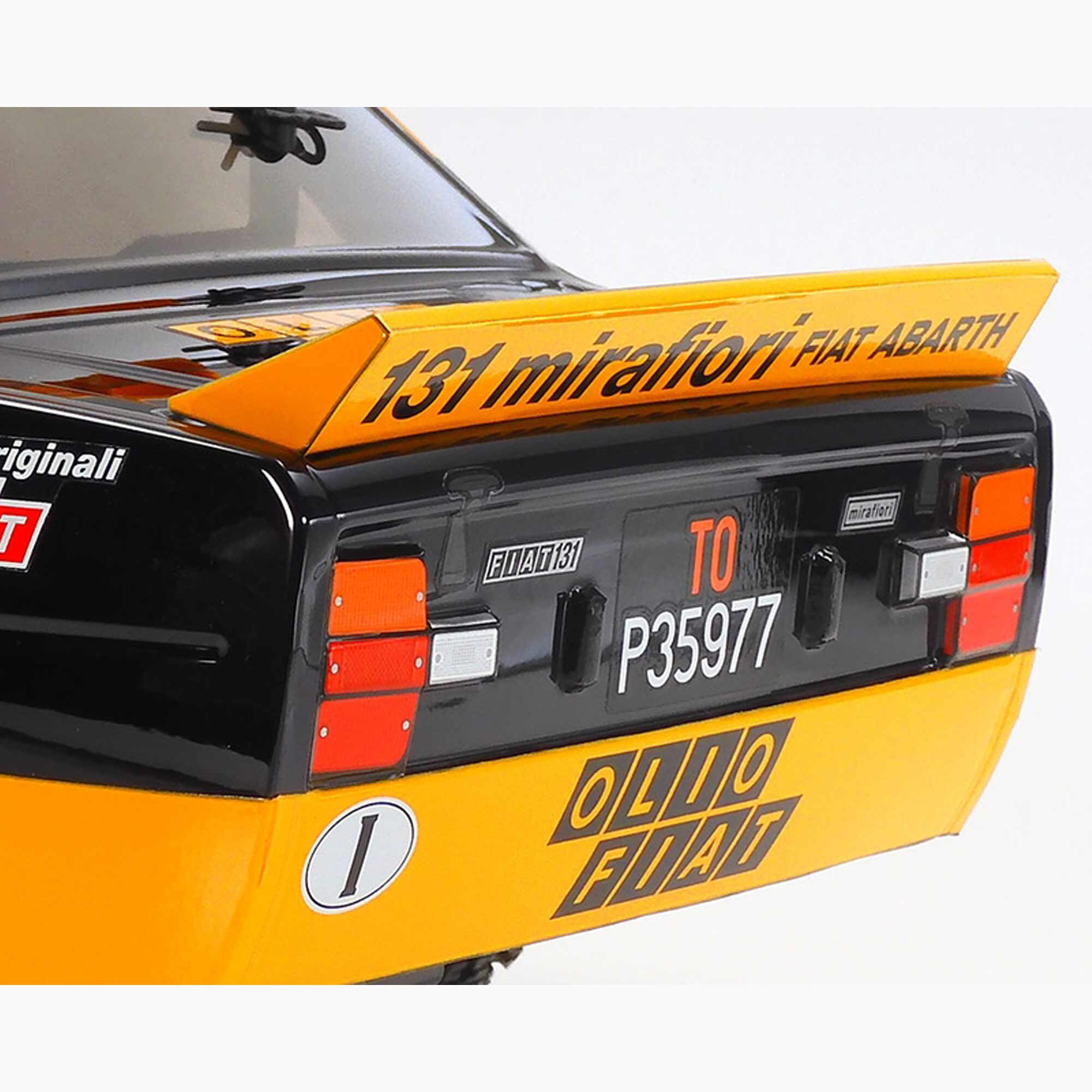 Tamiya 1/10 Fiat 131 Abarth Rally Olio Fiat Painted Body Limited Edition MF-01X Rally Kit