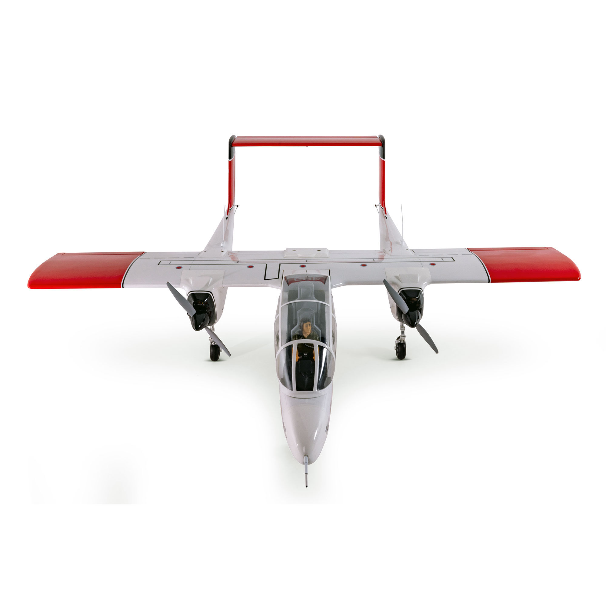 Hangar 9 OV-10 Bronco 20cc ARF with Landing Gear Set, Spektrum Avian Motors and ESCs Combo