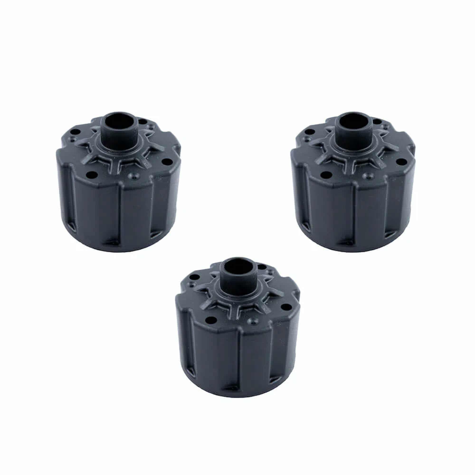 TEKNO RC LLC Differential Case Front/Center/Rear, Composite, TKR5150/B (3)