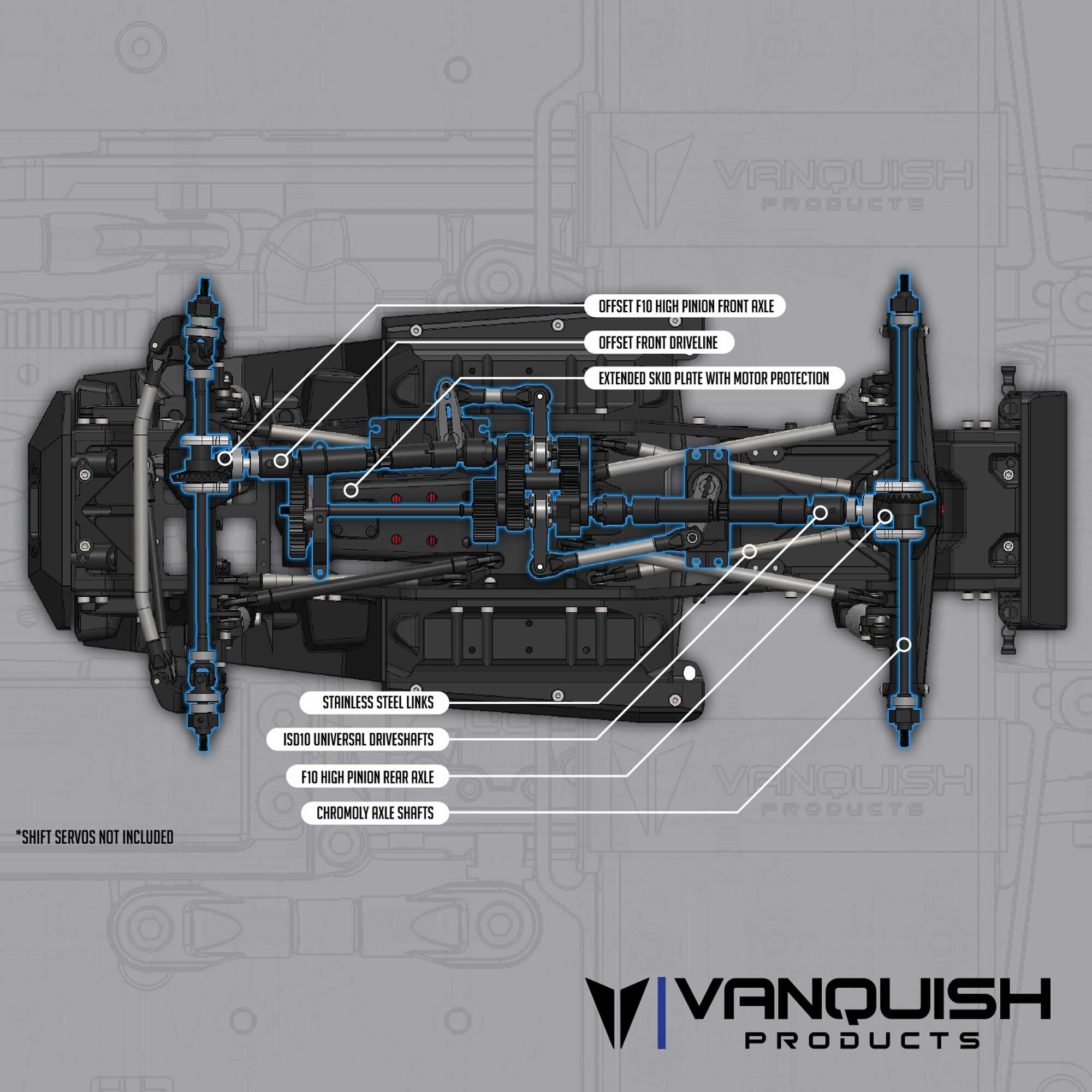 Vanquish Products 1/10 VS4-10 Phoenix Rock Crawler RTR, Red