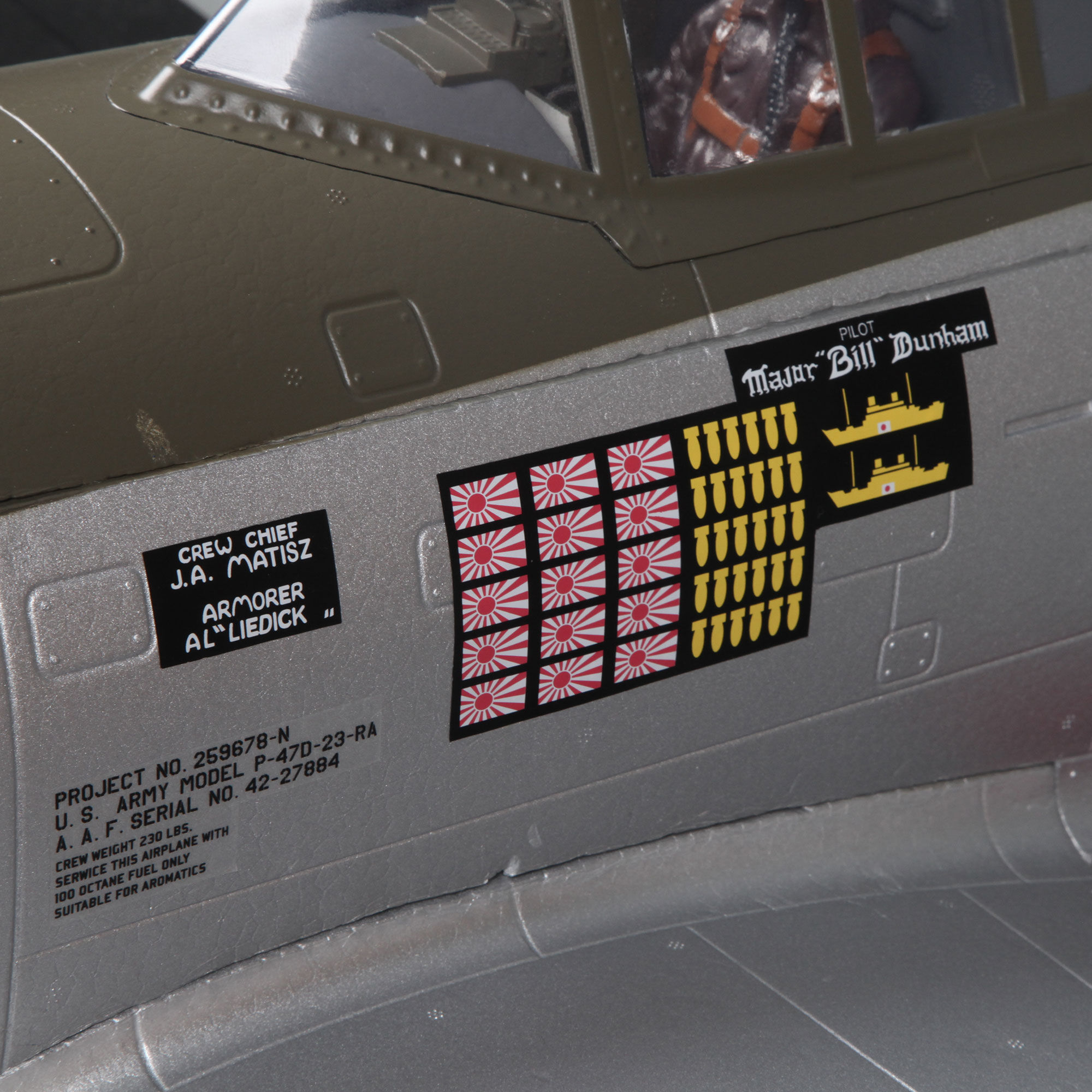 FMS P-47 Razorback Bonnie PNP, 1500mm