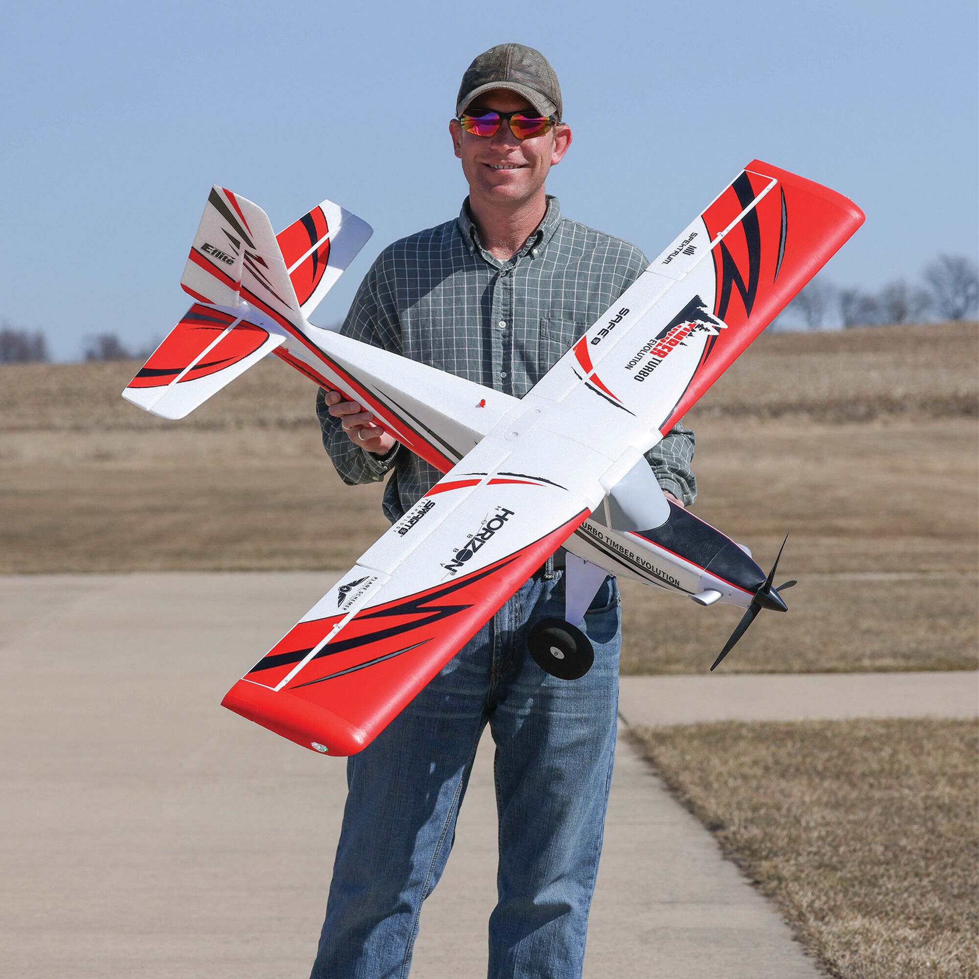 E-flite Turbo Timber Evolution 1.5m PNP, includes Floats