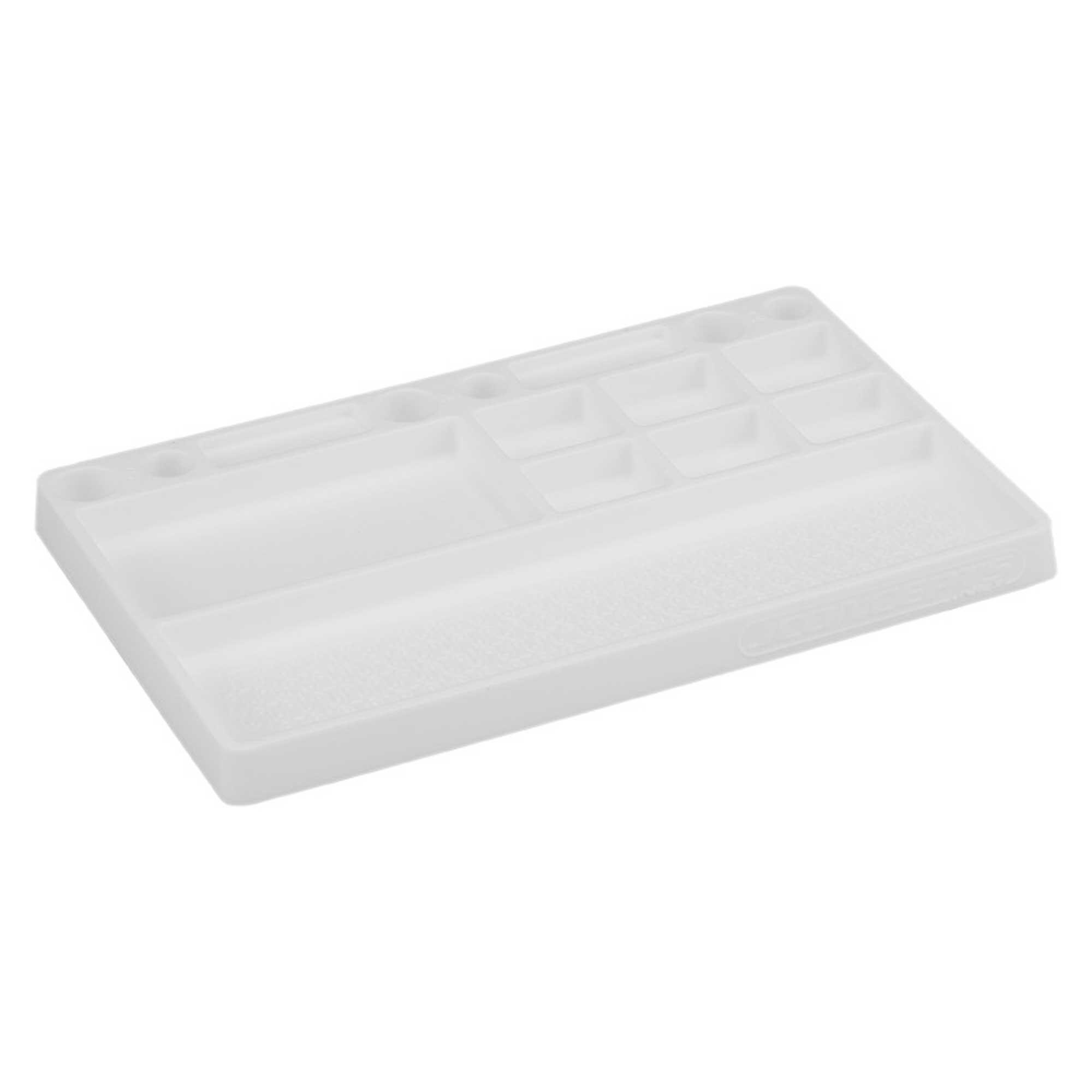 JConcepts, Inc. Parts Tray Rubber Material, White