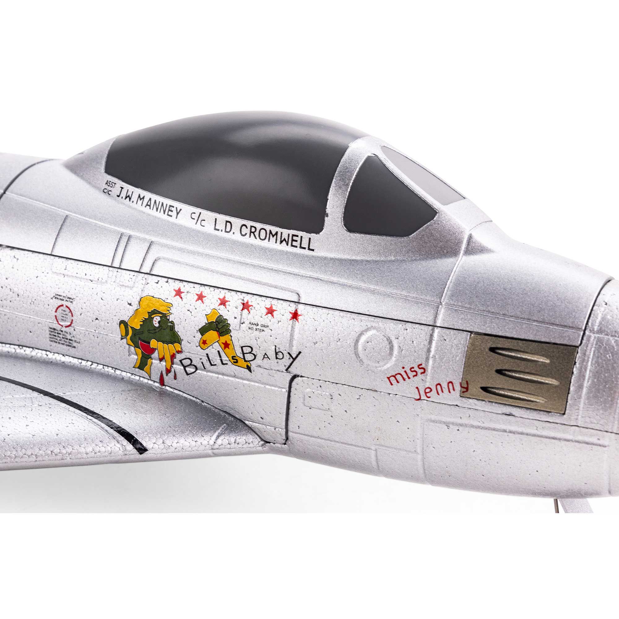 E-flite UMX F-86 Sabre 30mm EDF Jet BNF Basic with AS3X and SAFE Select