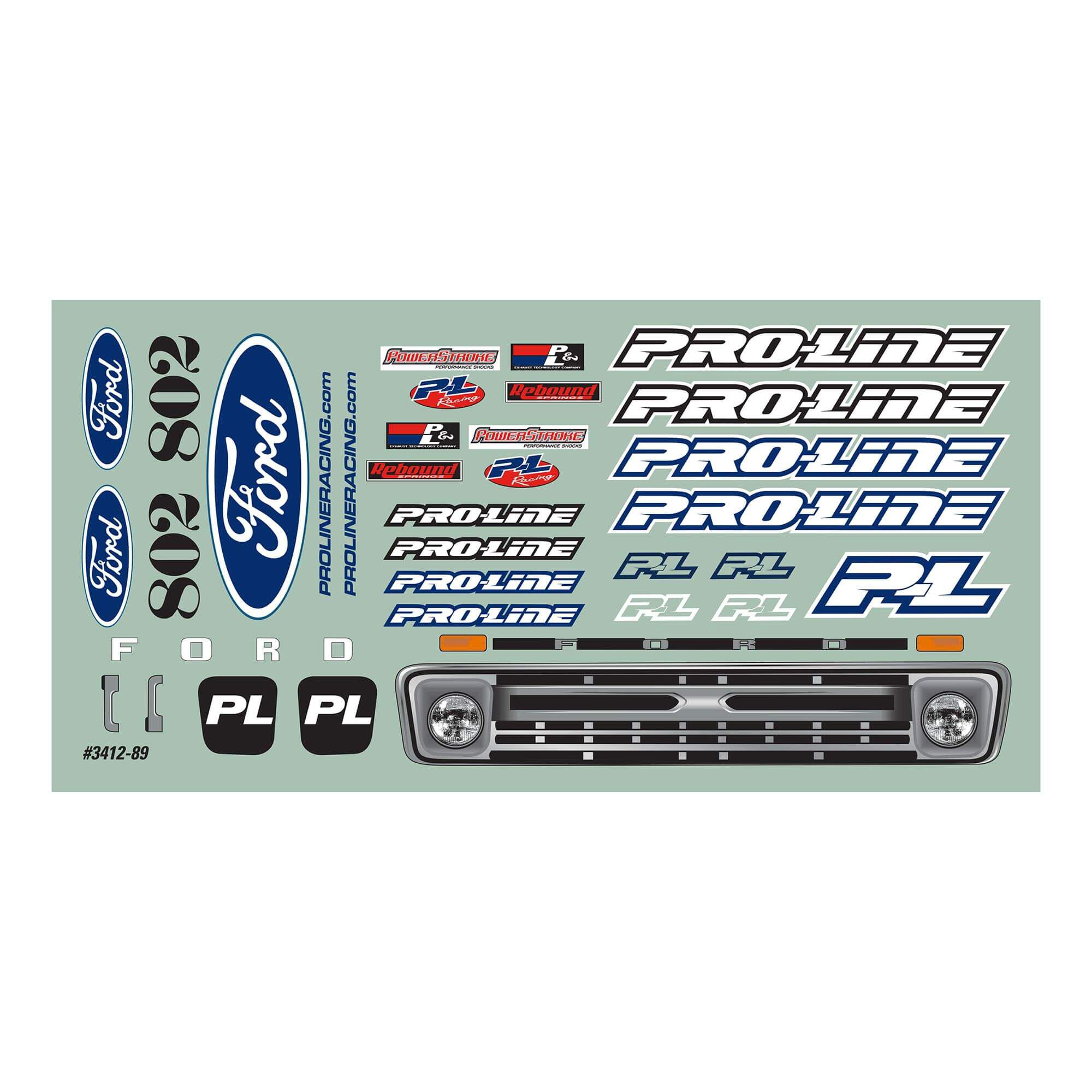 Pro-Line Racing 1/10 1966 Ford F-100 Clear Body: Stampede
