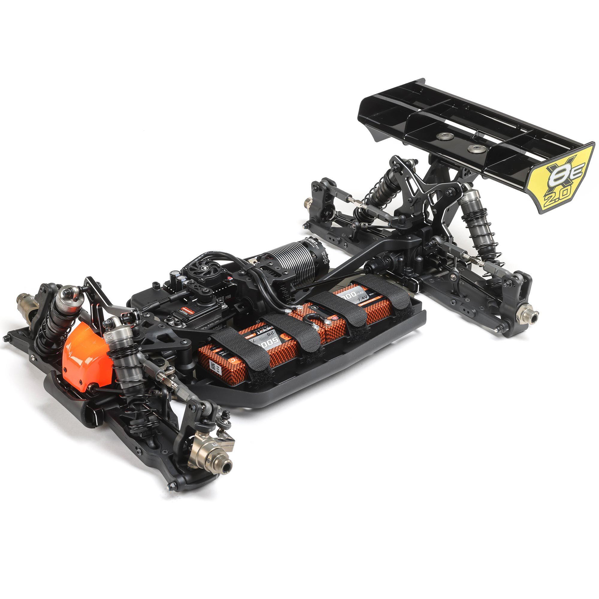 Team Losi Racing 1/8 8IGHT-X/E 2.0 Combo 4X4 Nitro/Electric Race Buggy Kit