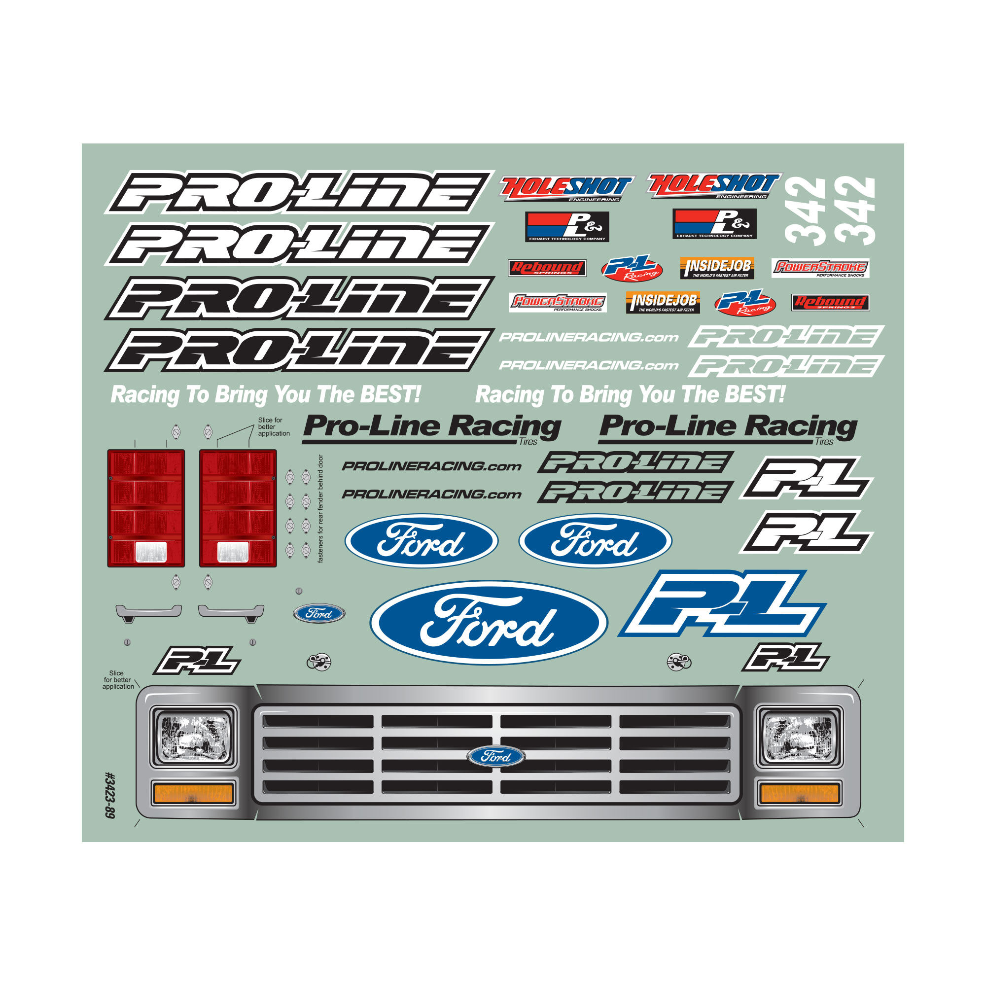 Pro-Line Racing 1/10 1981 Ford Bronco Clear Body: Short Course