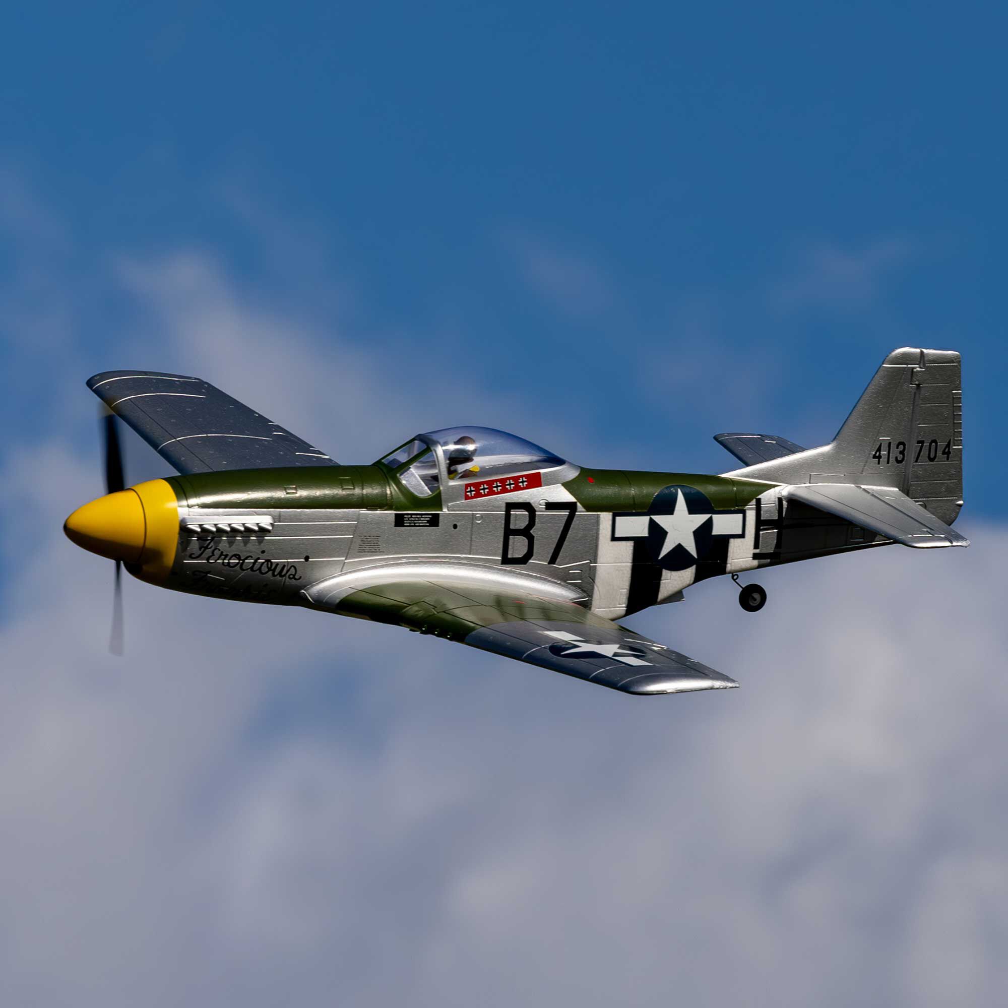 E-flite P-51D Mustang 1.0m BNF Basic with AS3X+ and SAFE Select