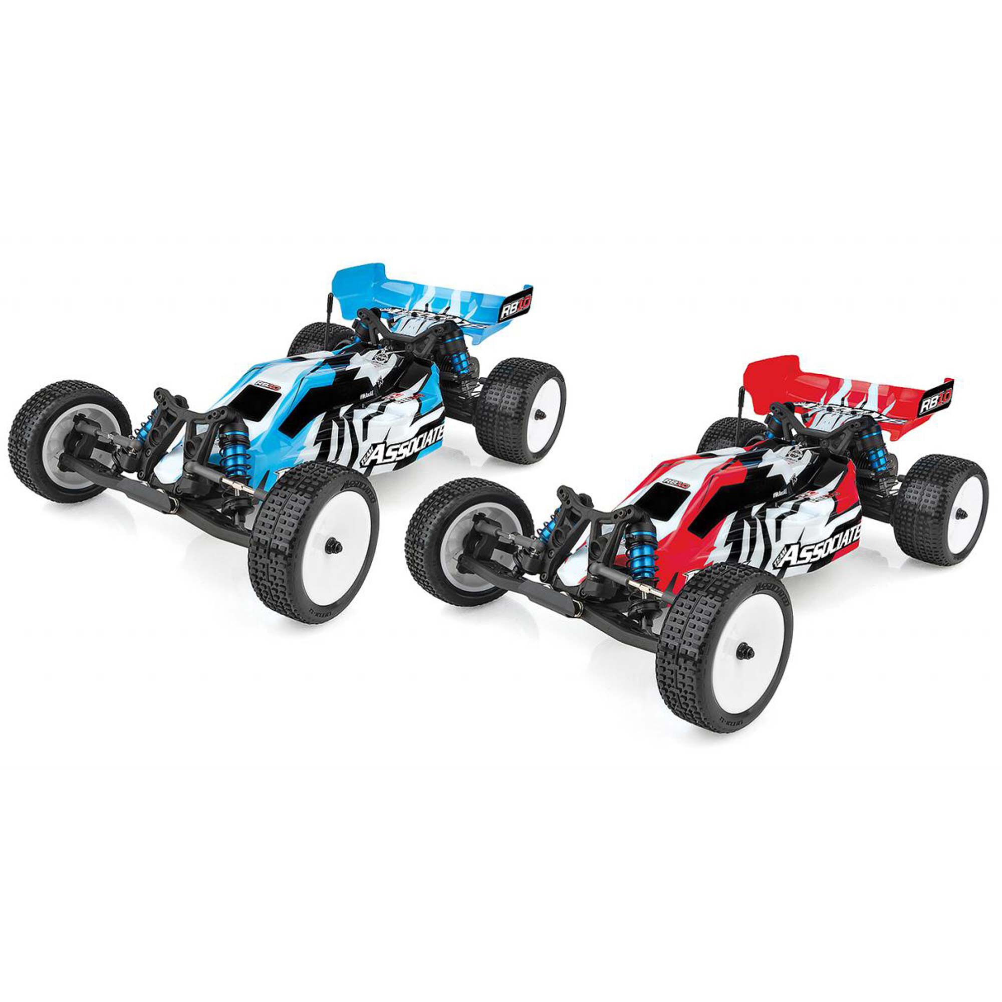 Team Associated 1/10 RB10 2WD Buggy RTR, Red, LiPo Combo