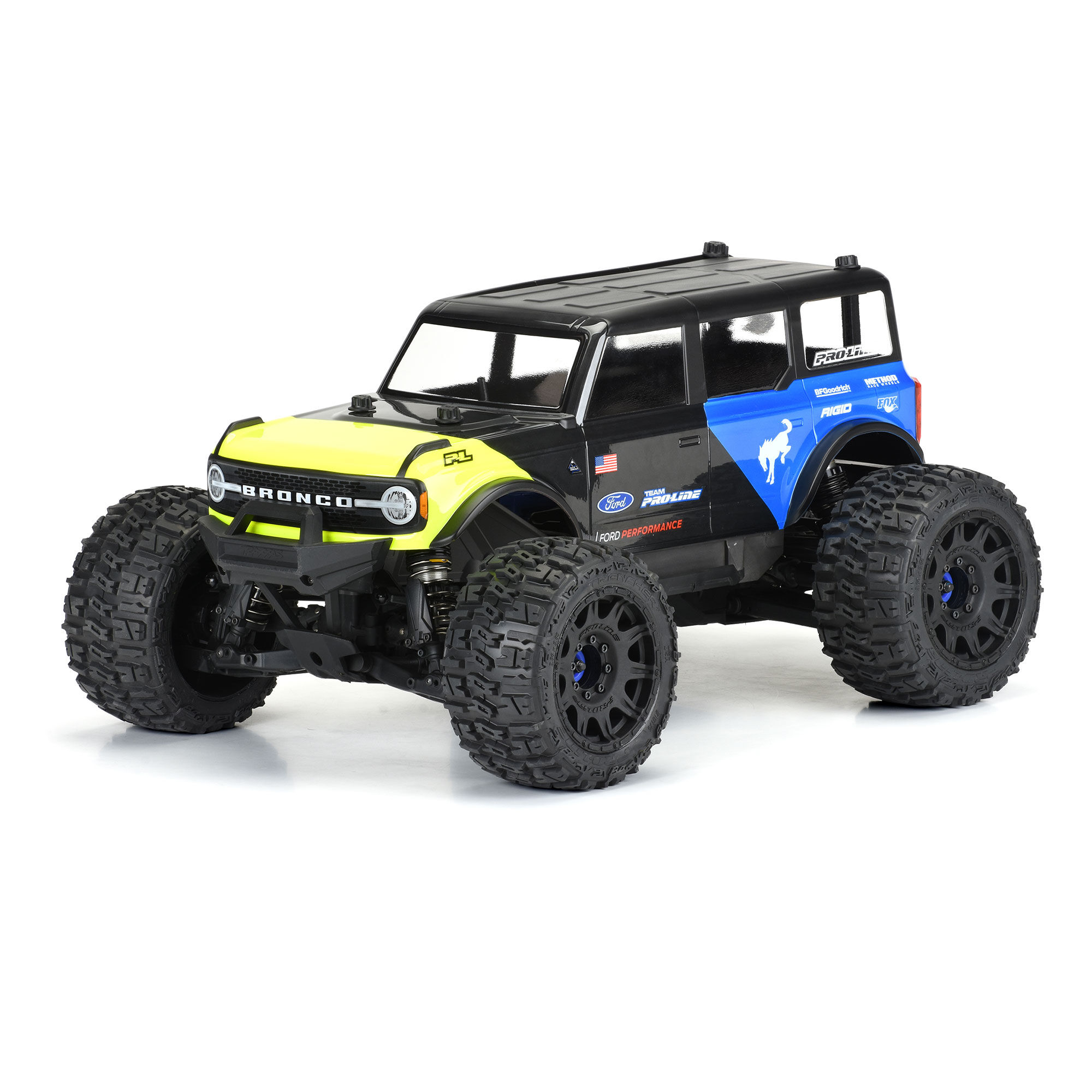 Pro-Line Racing 1/8 2021 Ford Bronco Clear Body: MAXX, E-REVO 2.0
