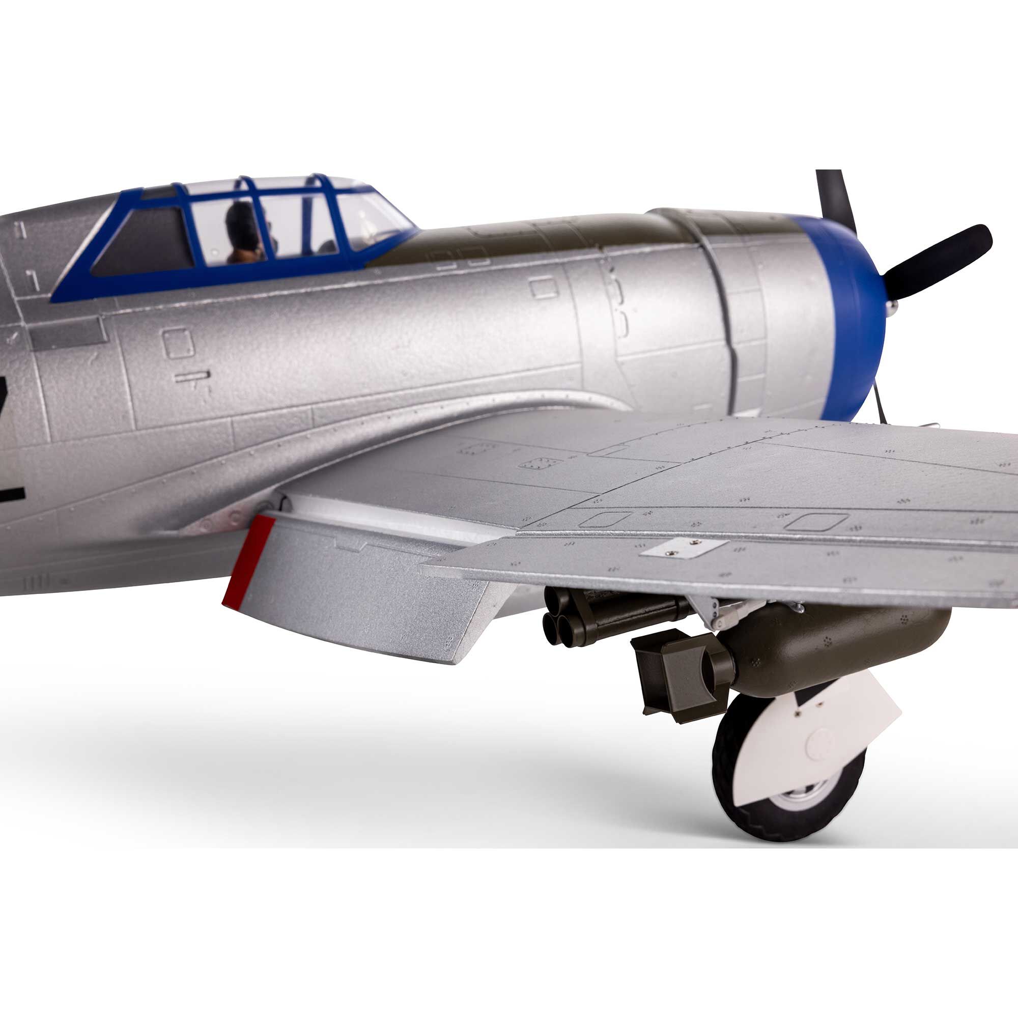 E-flite P-47 Razorback 1.2m BNF Basic with AS3X & SAFE Select