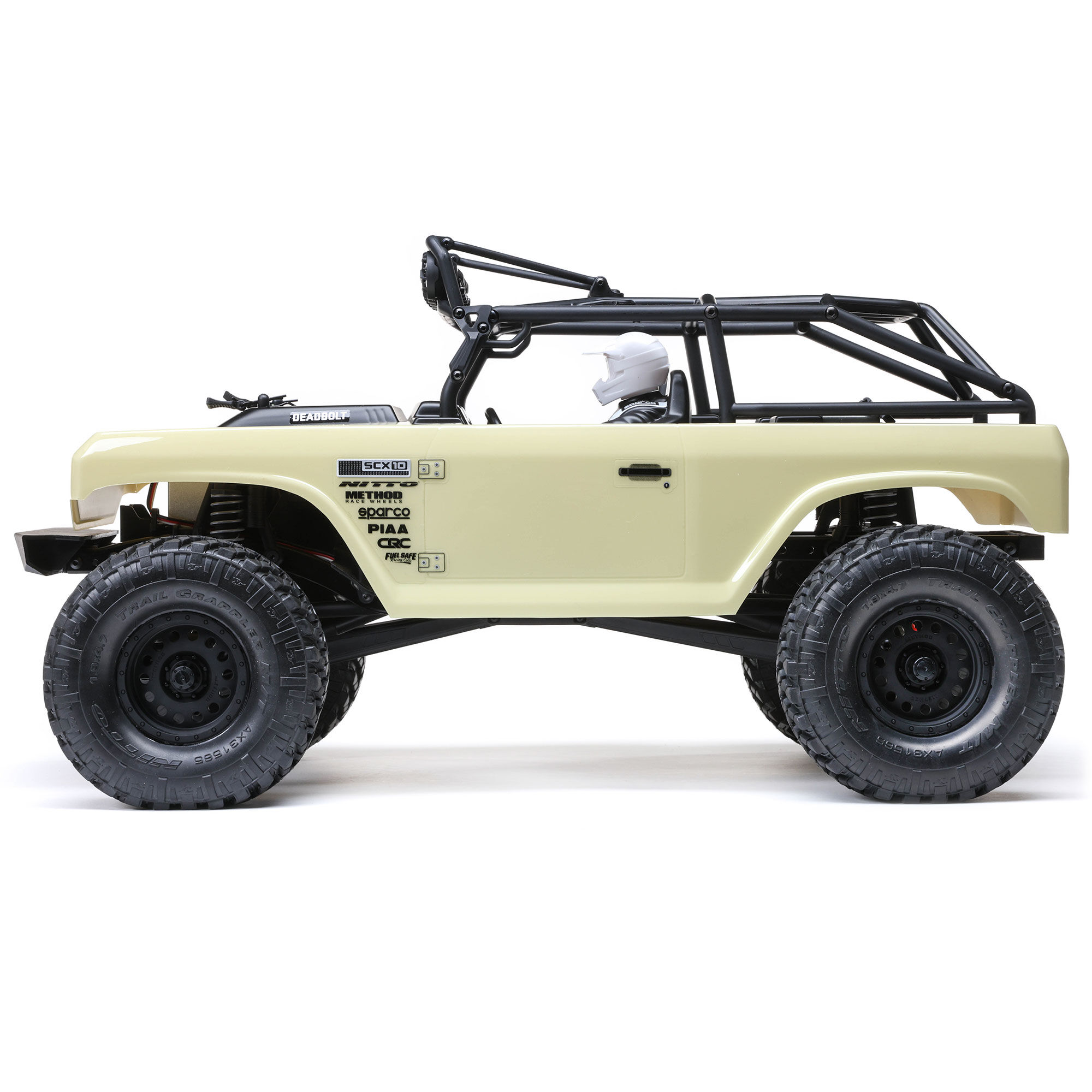 Axial 1/10 SCX10 II Deadbolt 4X4 Brushed RTR, Tan