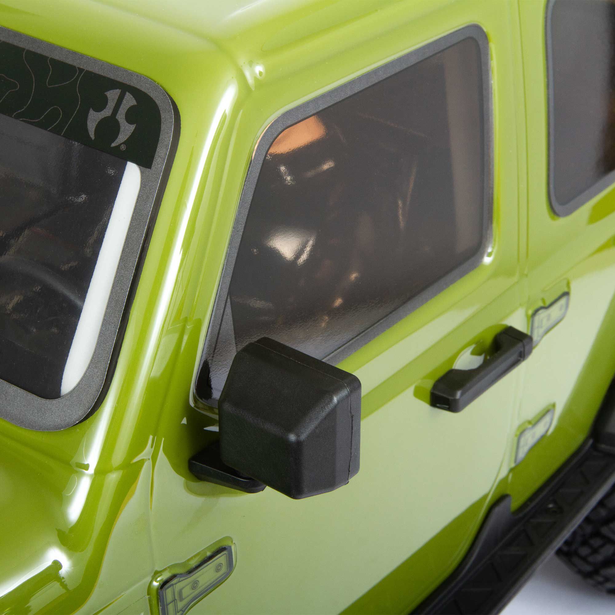 Axial 1/6 SCX6 Jeep JLU Wrangler 4X4 RTR Brushed Rock Crawler, Green