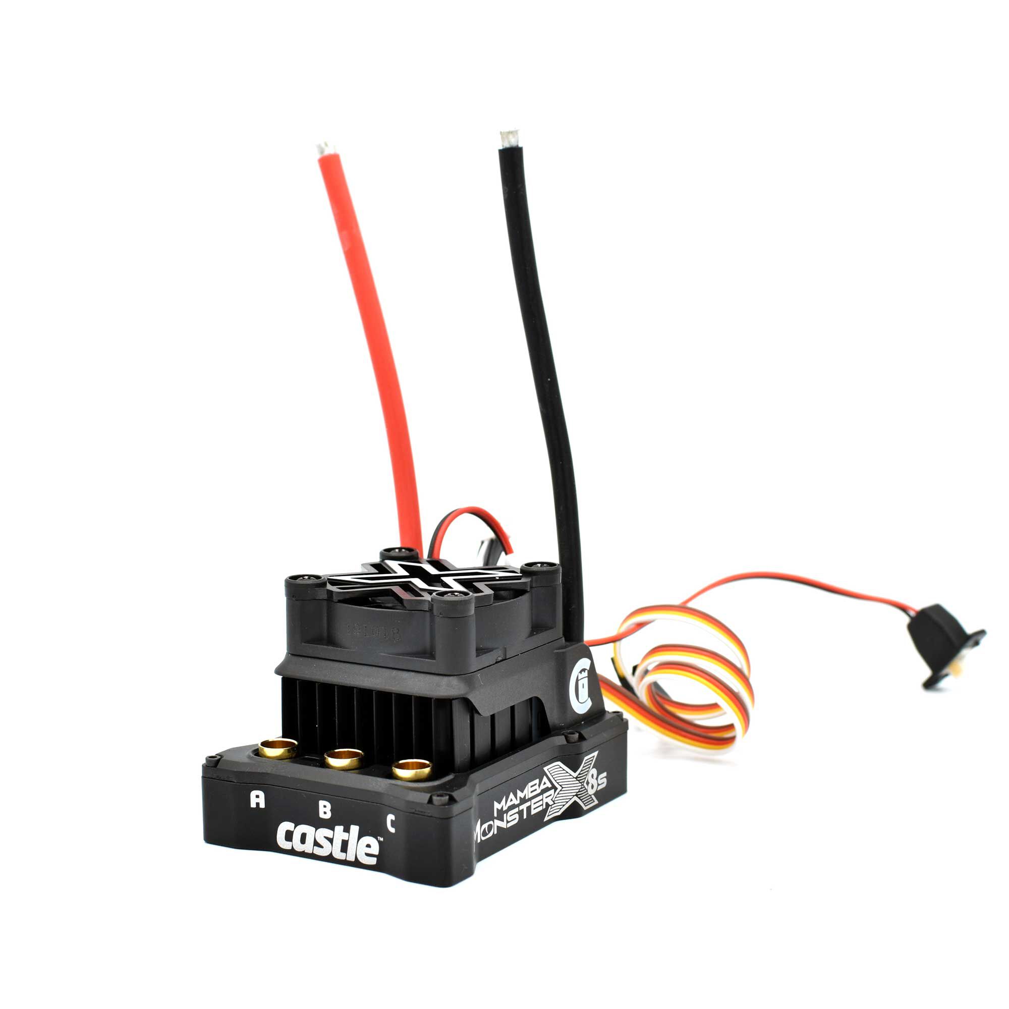 Castle Creations 1/6 Mamba Monster X 8S 33.6V Waterproof ESC 8A Peak BEC