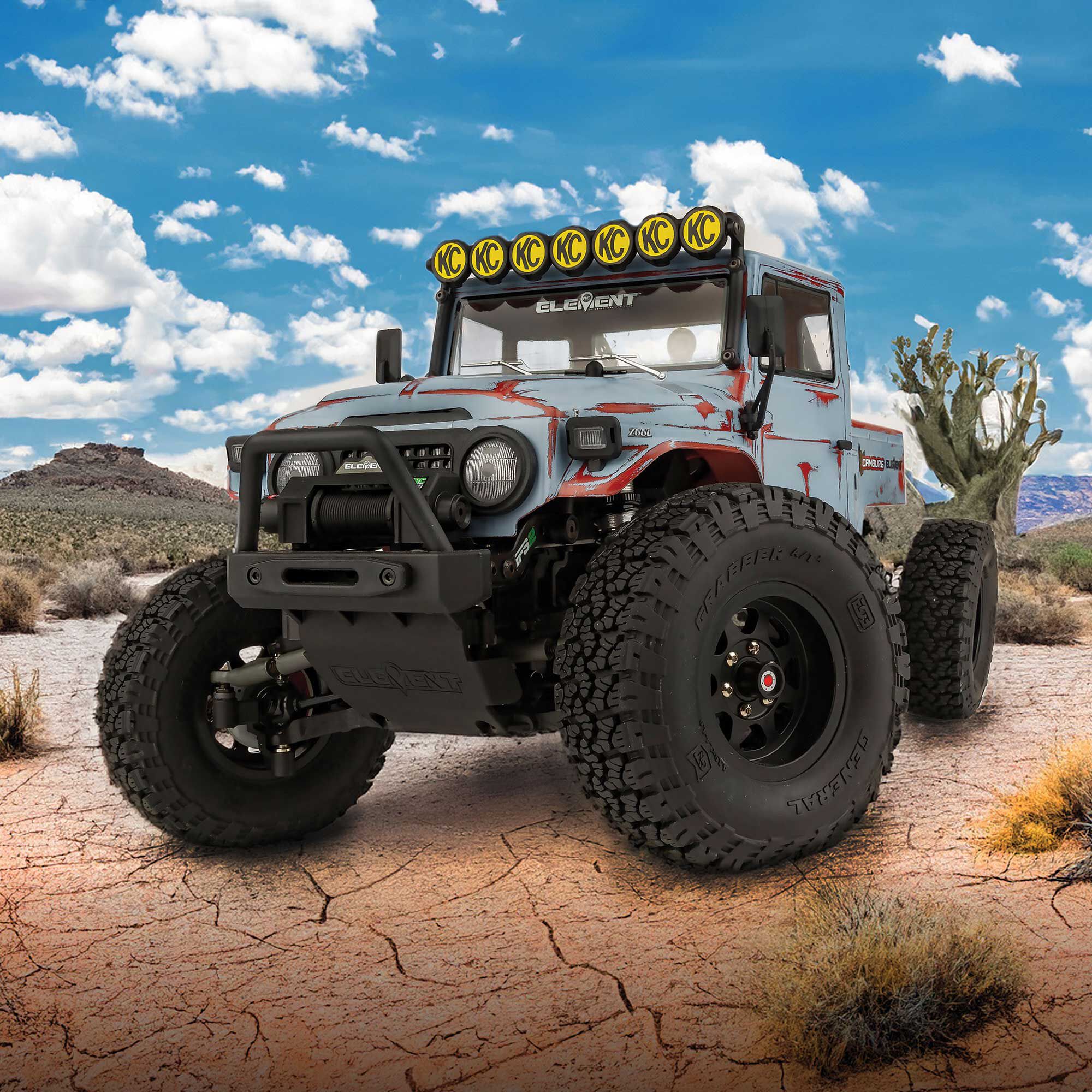 Team Associated 1/10 Zuul IFS2 Enduro 4x4 Trail Truck RTR, Blue