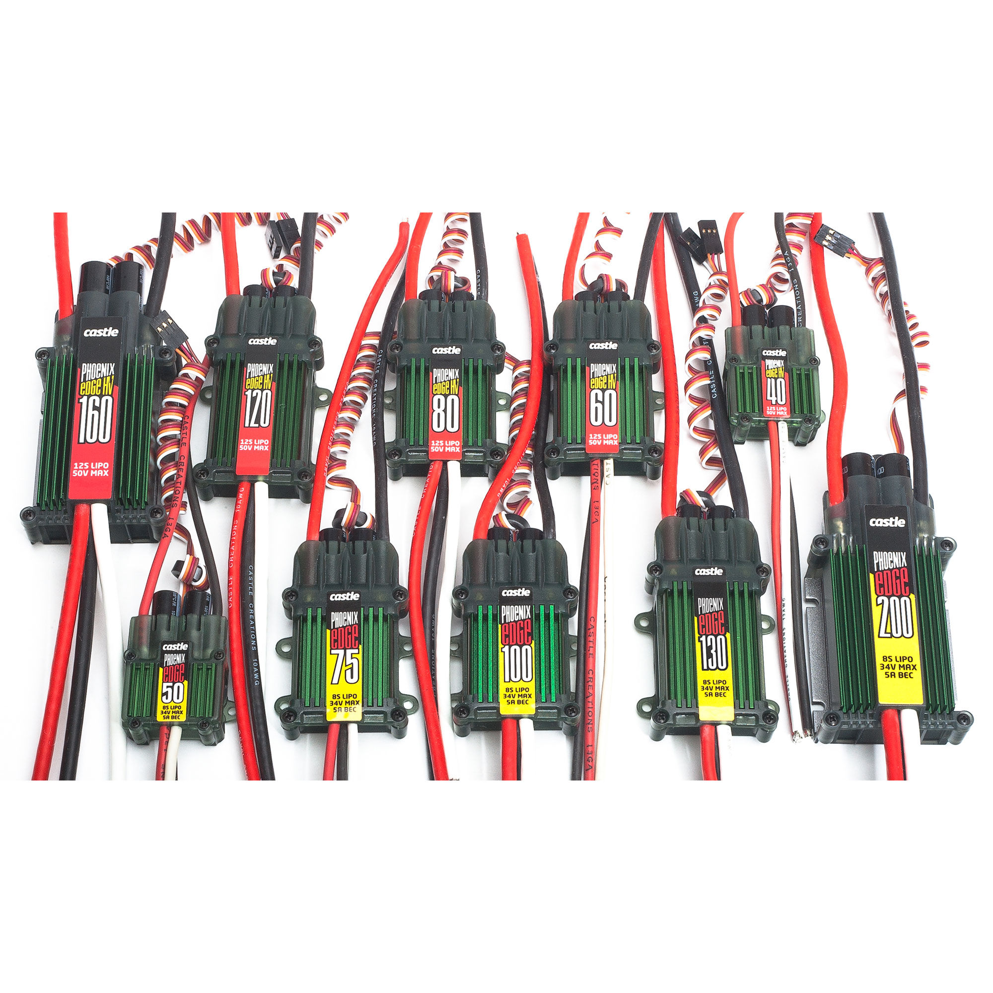 Castle Creations Phoenix Edge 50, 34V 50-Amp ESC with 5-Amp BEC