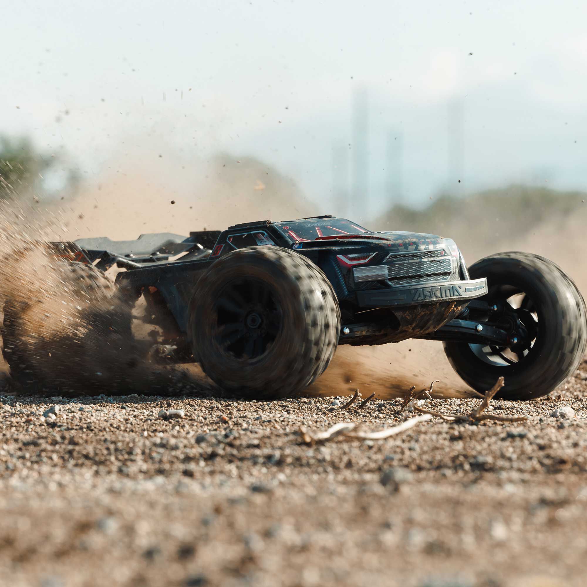 ARRMA 1/8 KRATON 6S EXB 4X4 RTR Brushless Speed Truck, BLACK