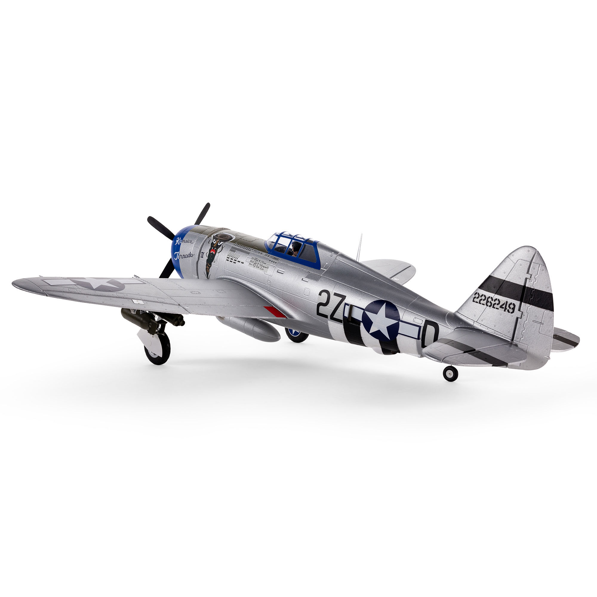 E-flite P-47 Razorback 1.2m BNF Basic with AS3X & SAFE Select