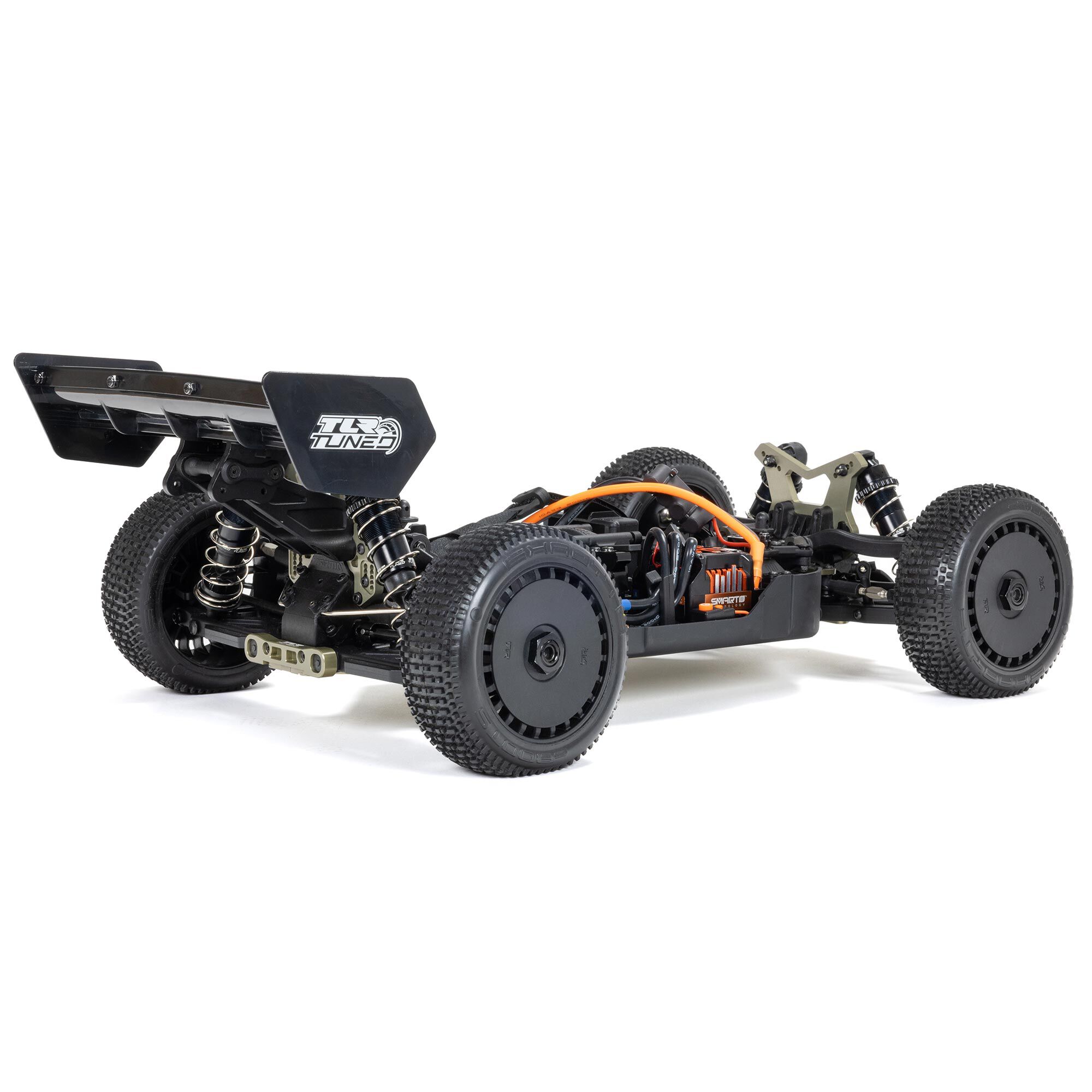 ARRMA 1/8 TYPHON 6S TLR Tuned 4X4 RTR Brushless Buggy, Red/Blue