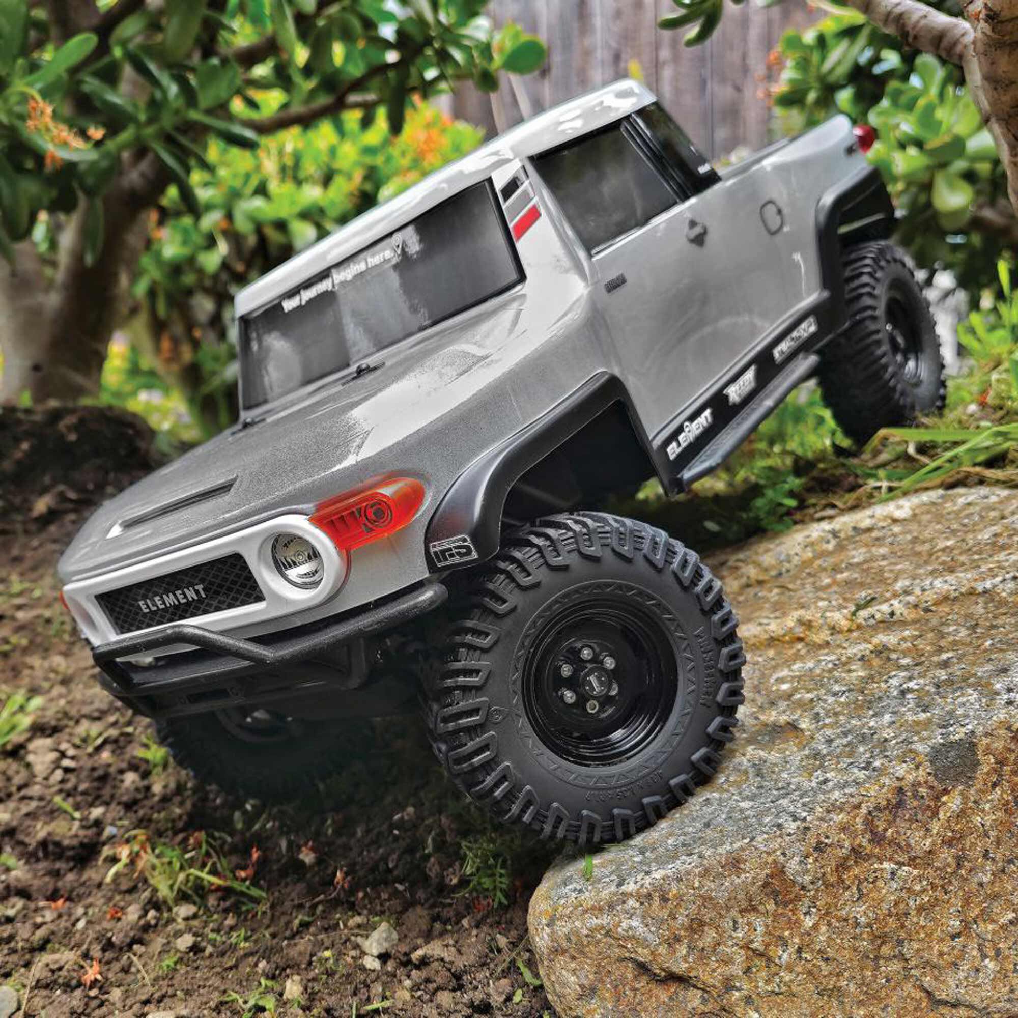 Team Associated 1/10 Enduro Trail Truck, Utron SE RTR, Silver