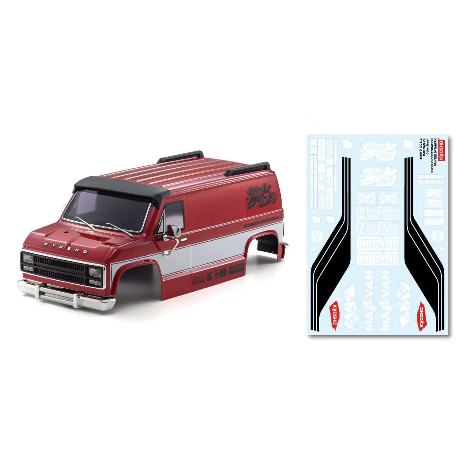 Kyosho 1/10 Fazer Mk2 Mad Van VE 4x4 Brushless Electric Monster Truck RTR