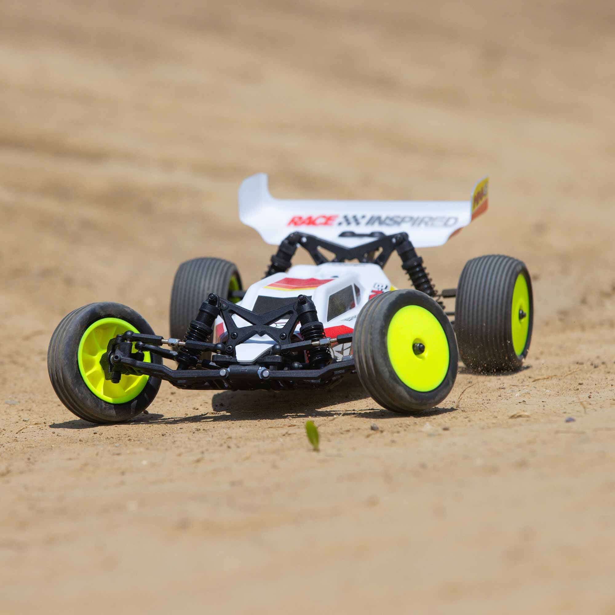 Losi 1/16 Mini-B 2S 2WD RTR Brushless Buggy (Battery & Charger included), Red