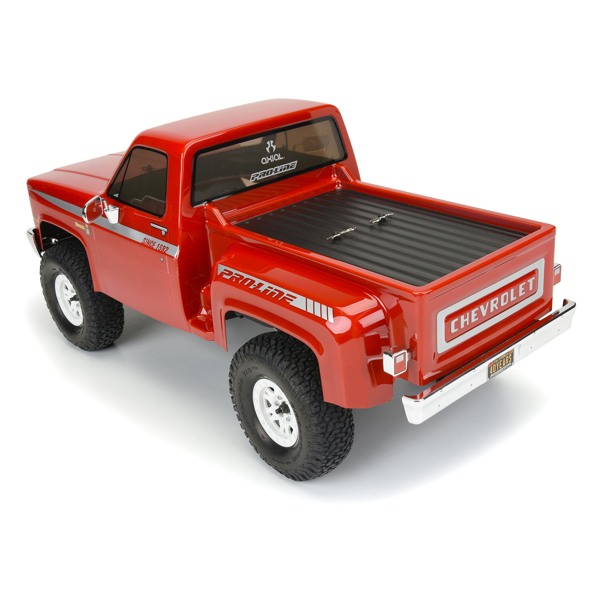 Pro-Line Racing 1982 Chevy K-10 Clear Body Set with Scale Molded Accessories