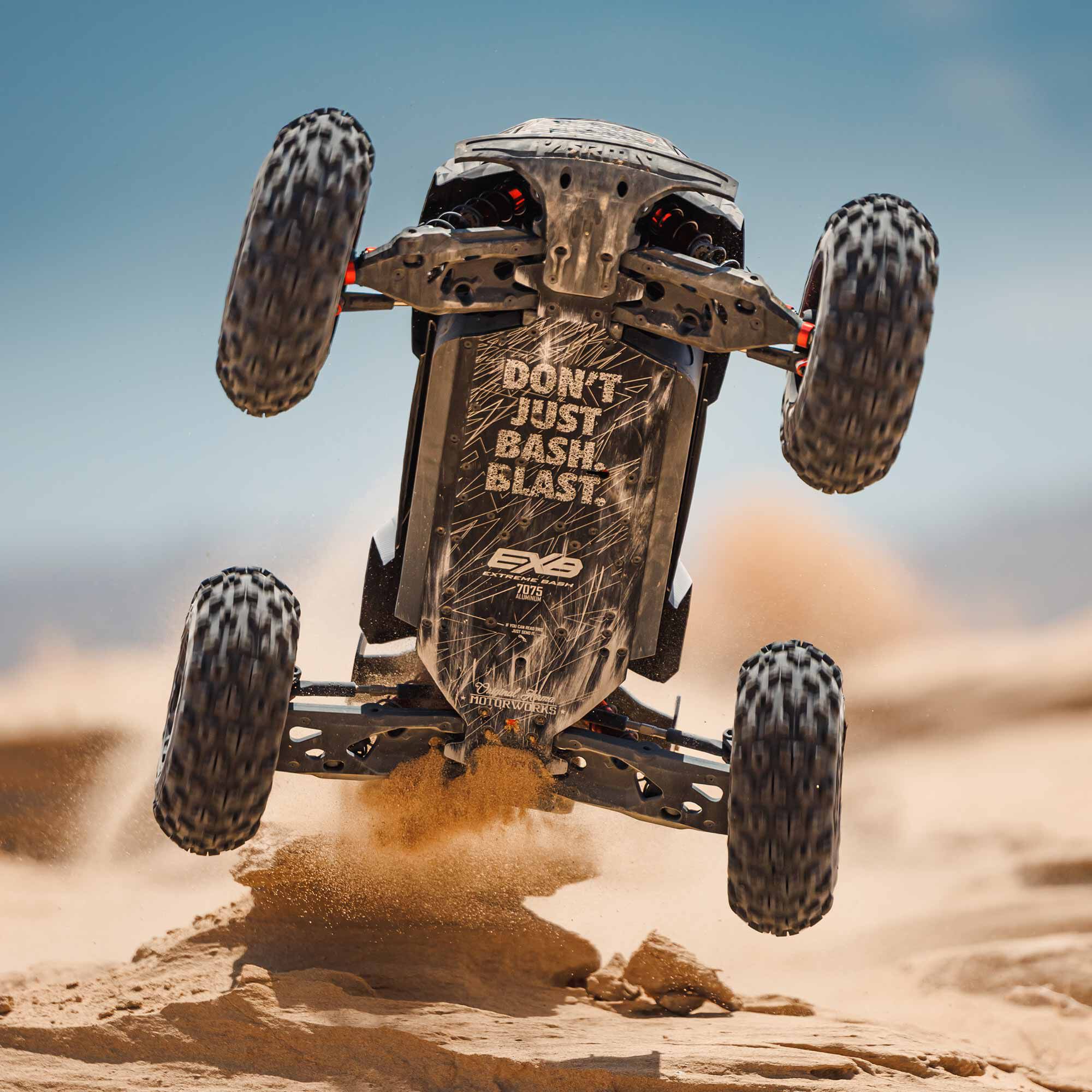 ARRMA 1/5 KRATON 8S EXB AVC 4X4 RTR Brushless Speed Truck, Black