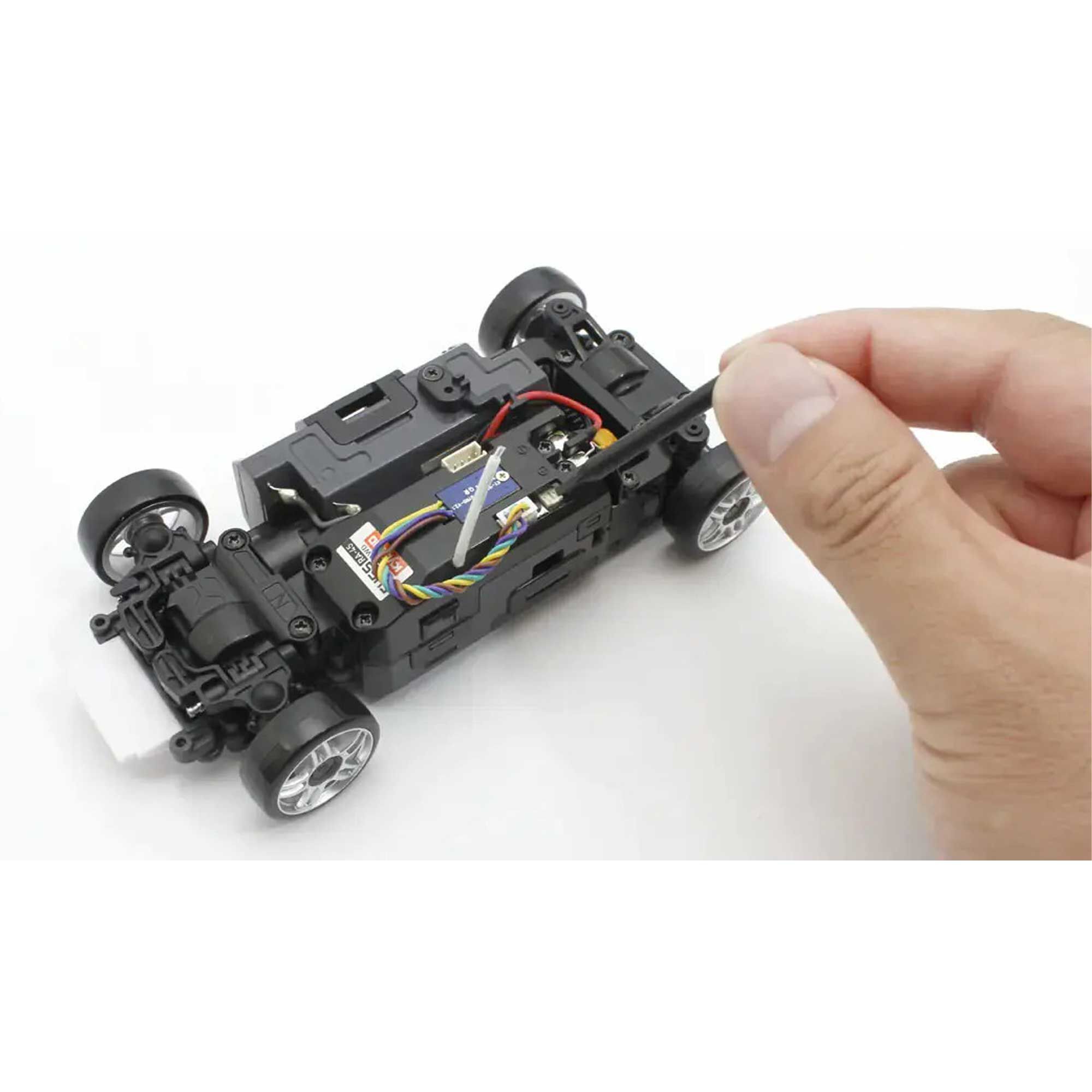 Kyosho 1/28 Toyota GRMN Yaris Rally Package MA-02 MINI-Z AWD RTR, Emotional Red