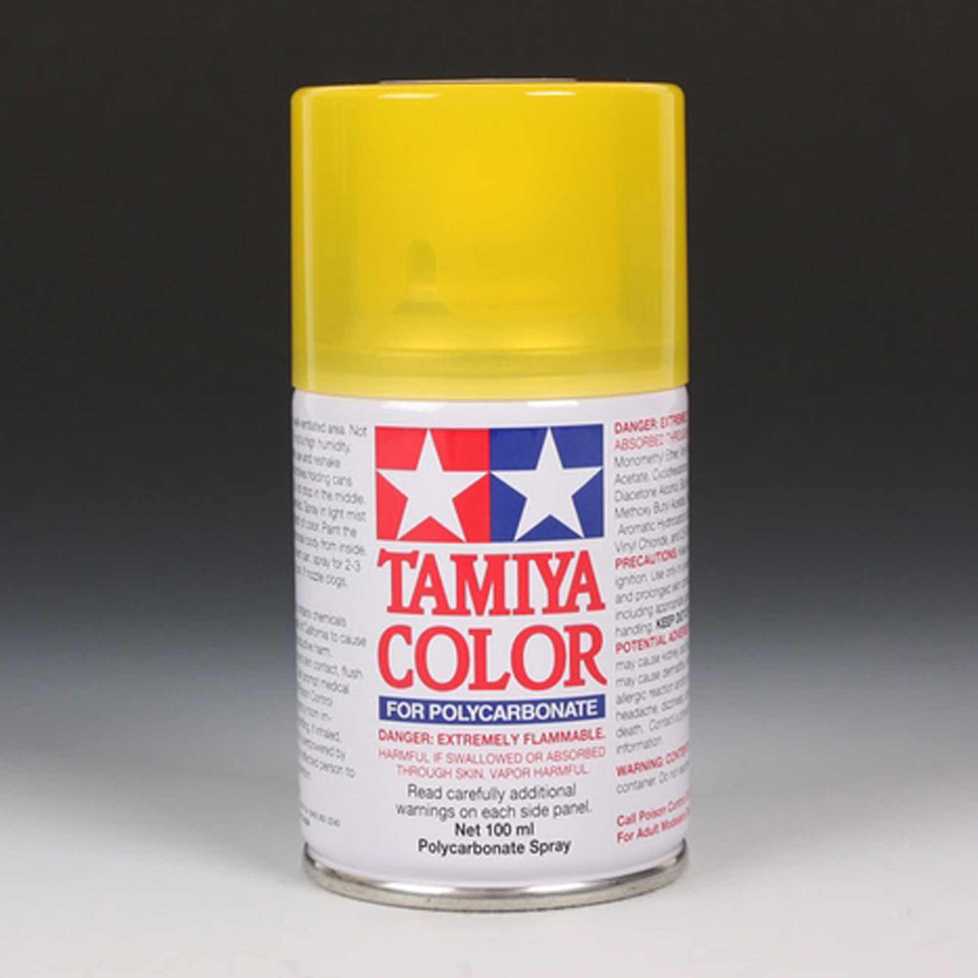 Tamiya Polycarbonate PS-42 Translucent Yellow, Spray 100 ml