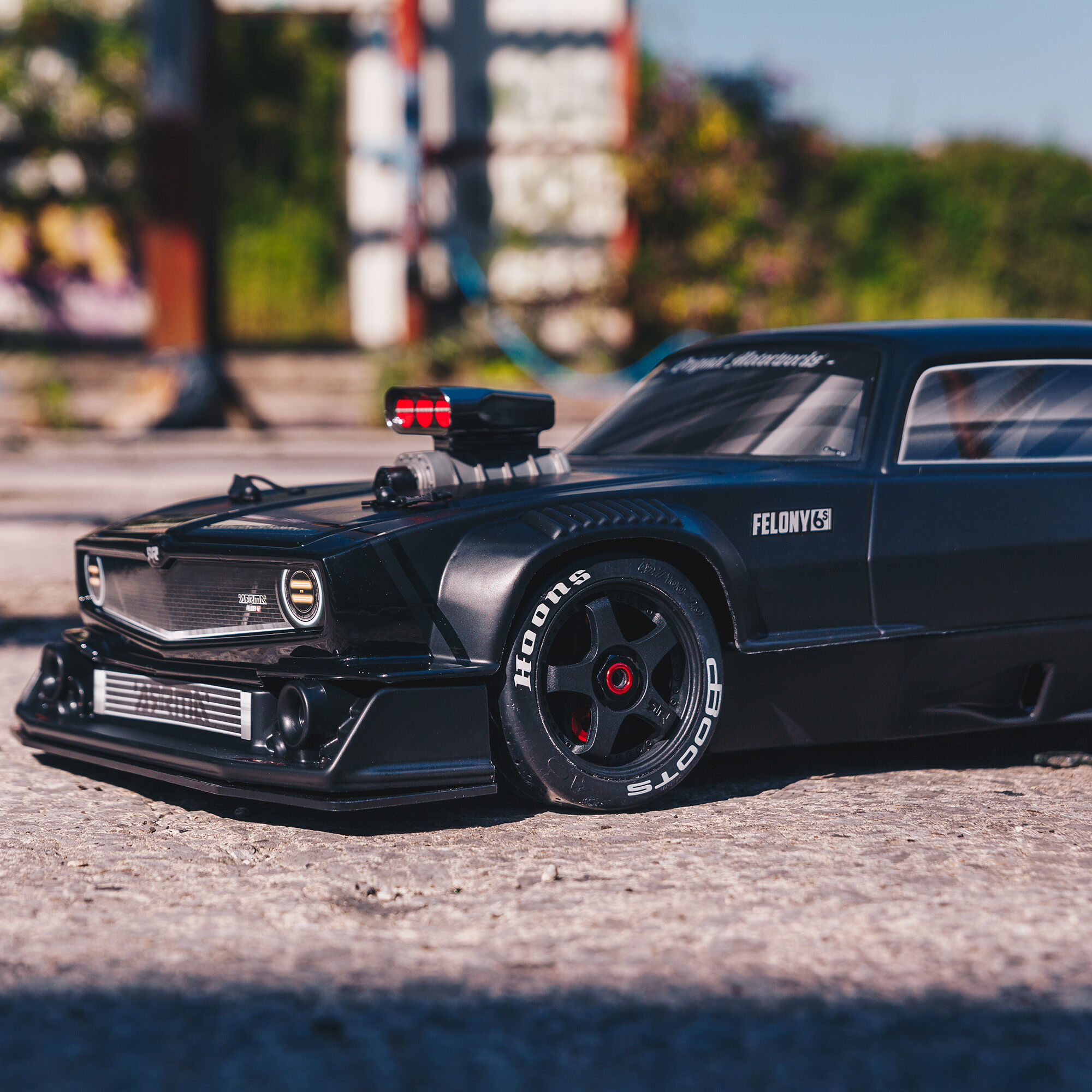 ARRMA 1/7 FELONY 6S AVC 4X4 RTR Brushless All-Road Street Bash, Black