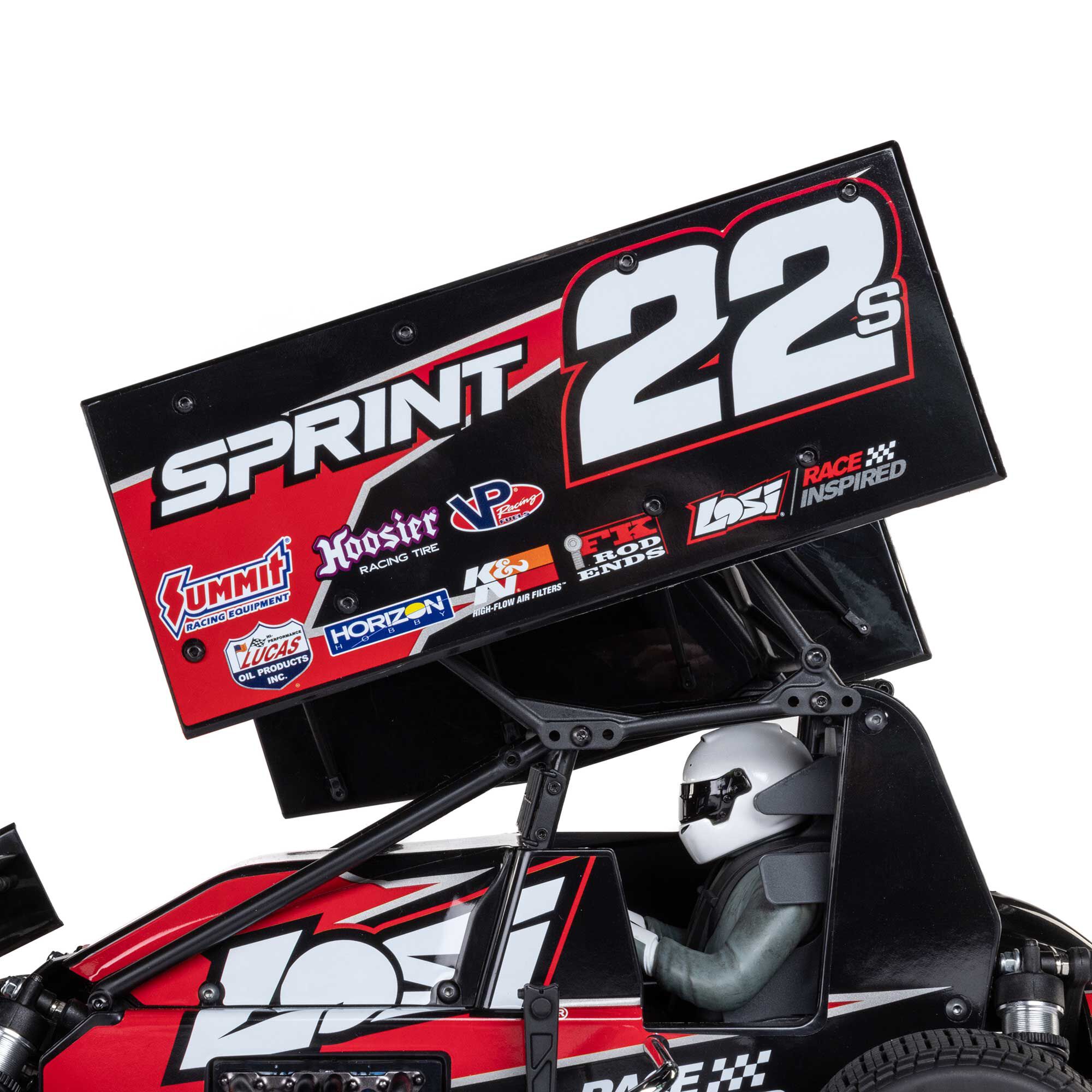 Losi 1/10 22S Sprint 2WD Brushless RTR (Battery & Charger Included), Red
