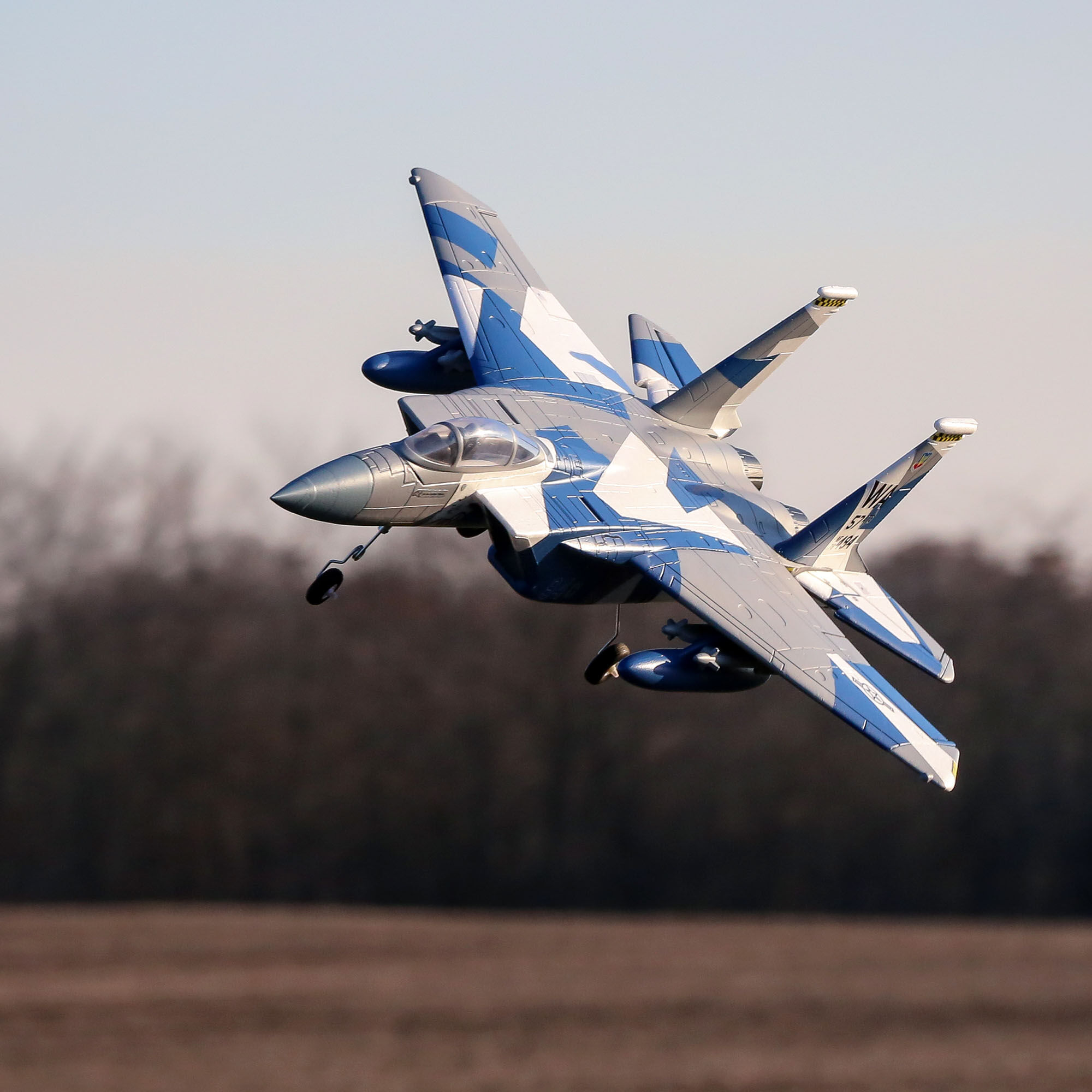 E-flite F-15 Eagle 64mm EDF Jet BNF Basic with AS3X and SAFE Select