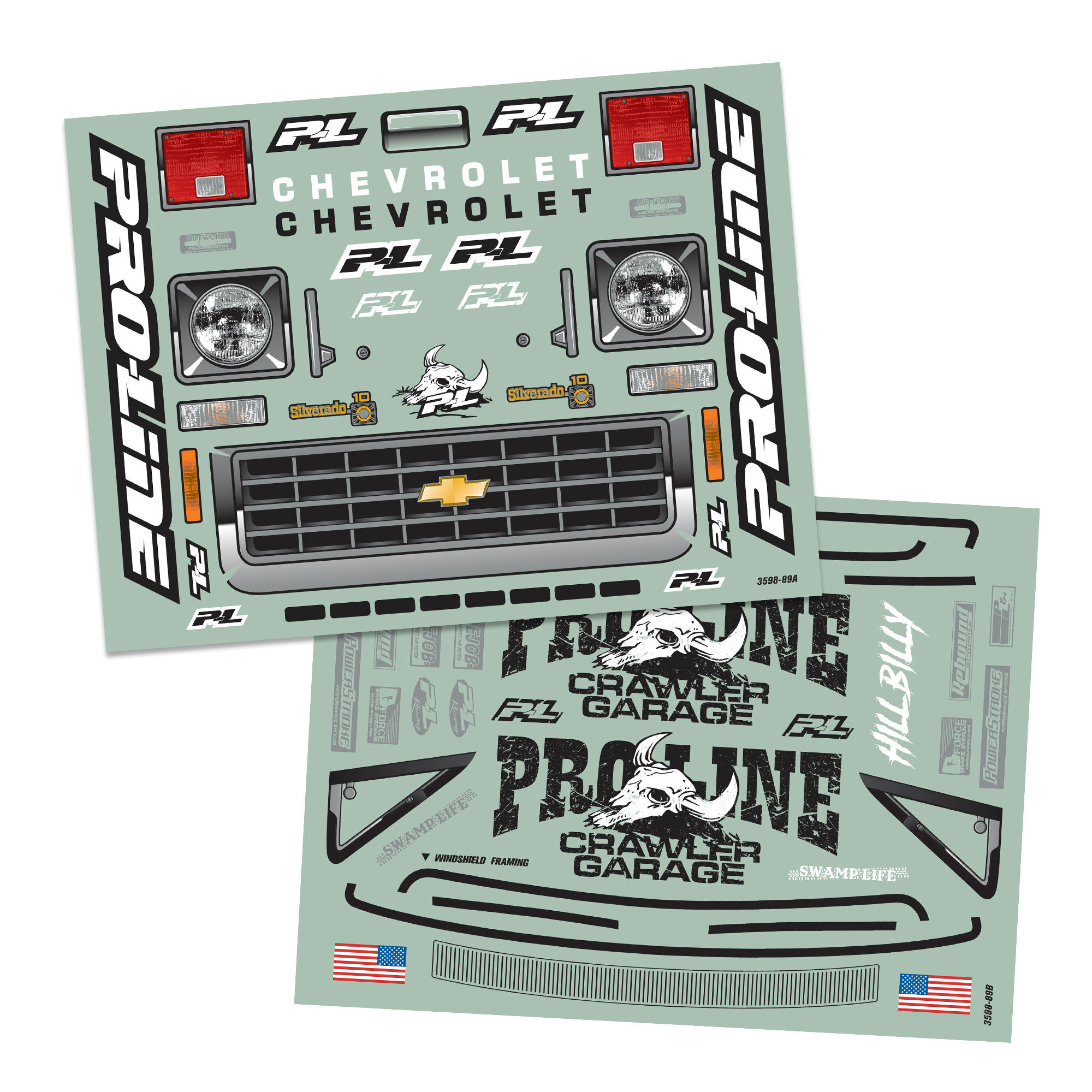 Pro-Line Racing 1/6 1978 Chevy K-10 Clear Body: SCX6