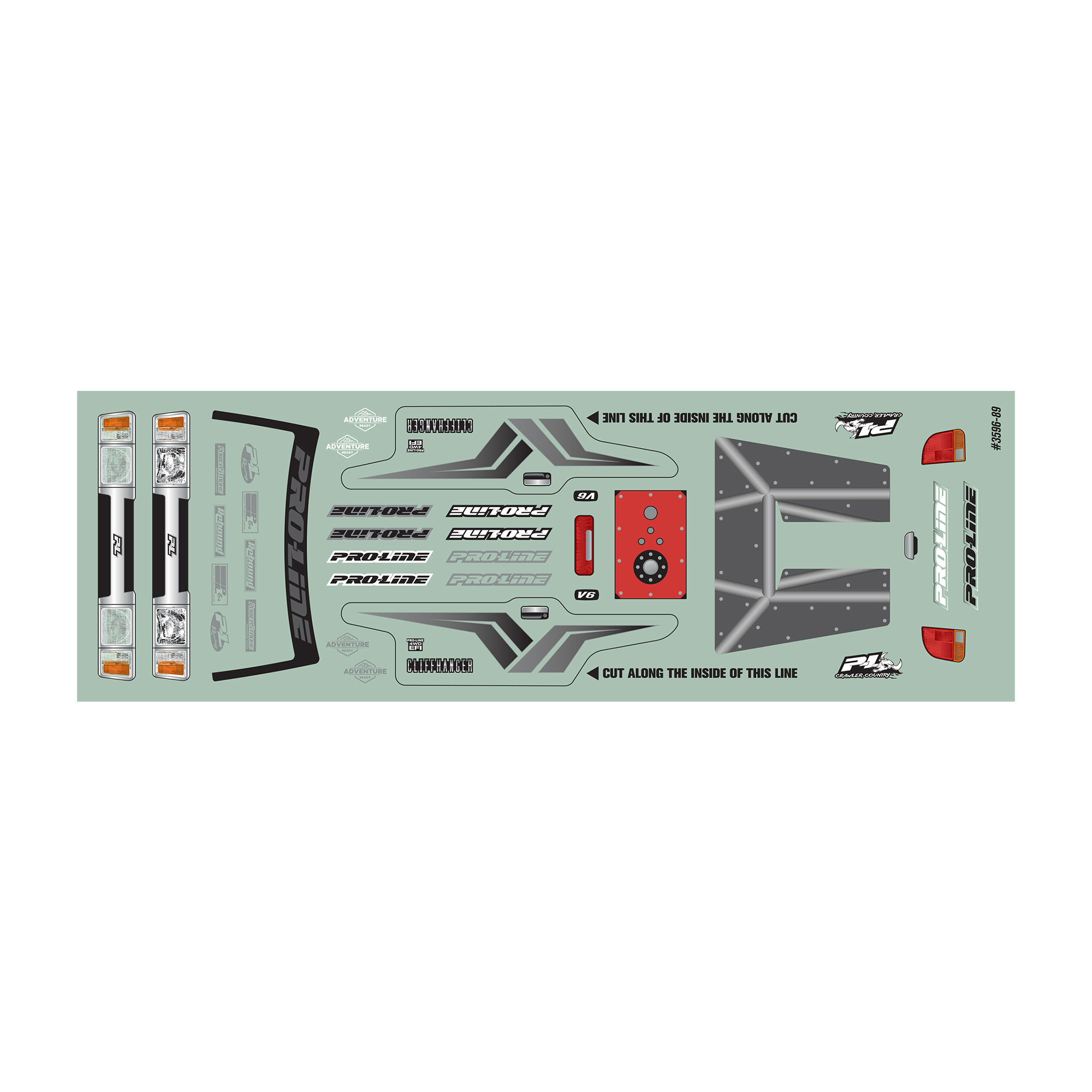 Pro-Line Racing 1/24 Cliffhanger High Performance Clear Body: SCX24