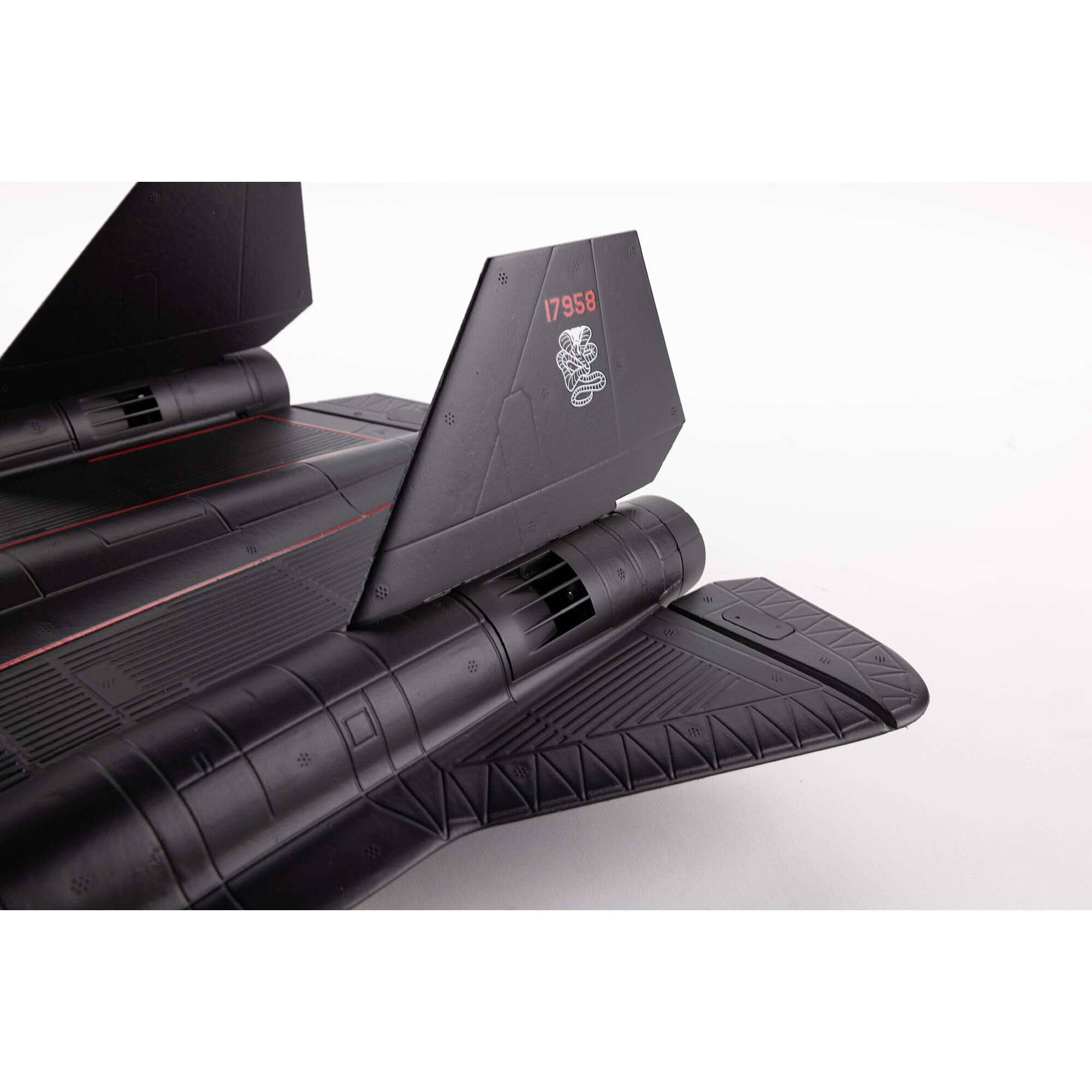 E-flite SR-71 Blackbird Twin 40mm EDF BNF Basic with AS3X and SAFE Select