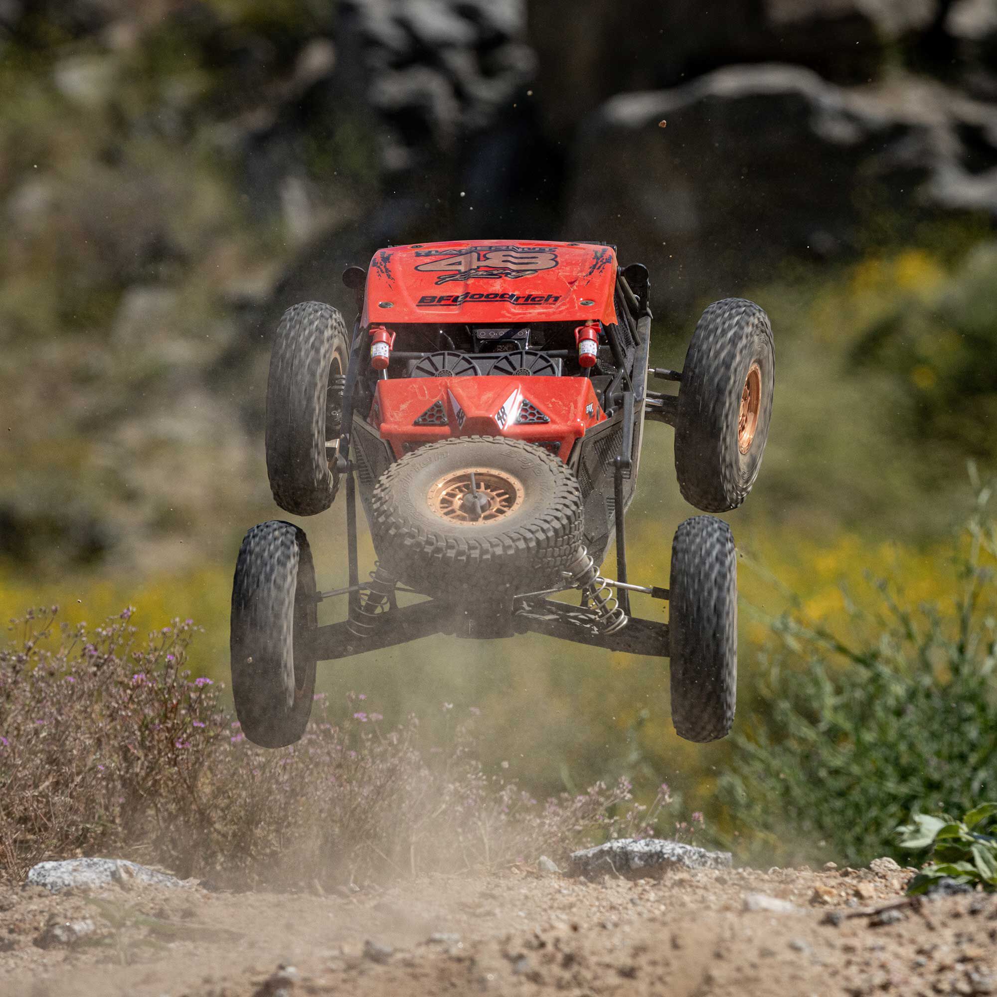 Losi 1/6 8IGHT Super Lasernut 6S 4X4 RTR Brushless Desert Buggy, Red